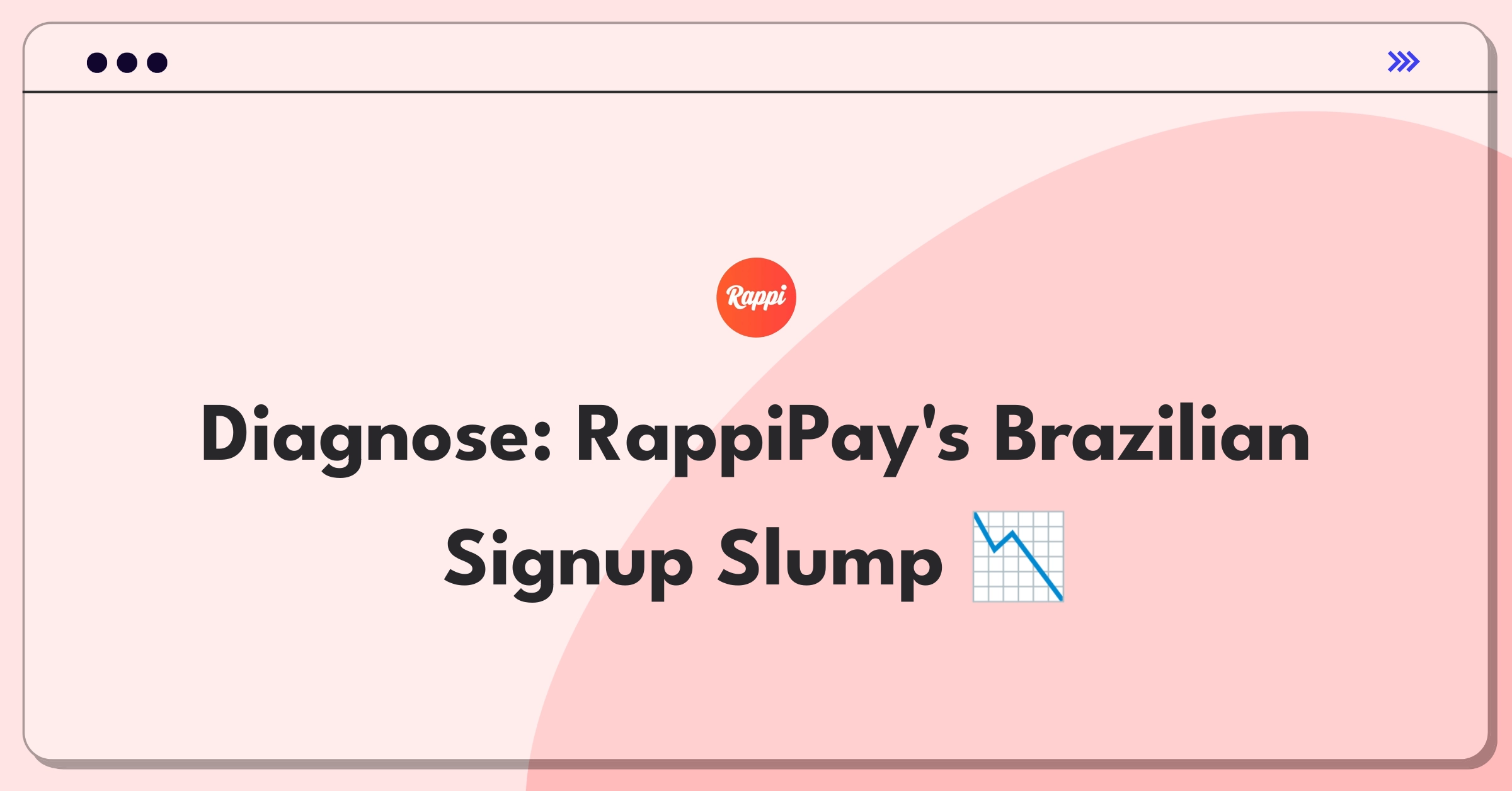 Product Management Root Cause Analysis Question: Investigating sudden drop in RappiPay user signups in Brazil