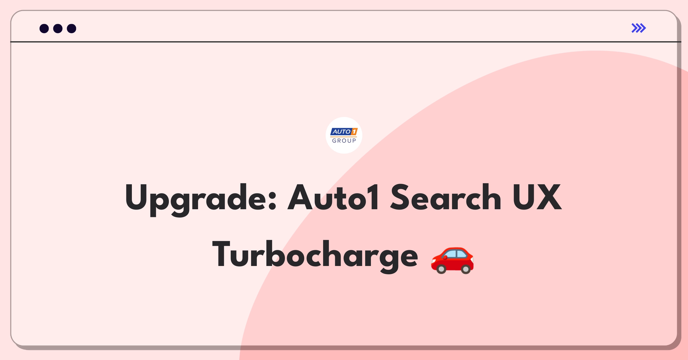 Product Management Improvement Question: Enhancing vehicle search user experience for Auto1 Group