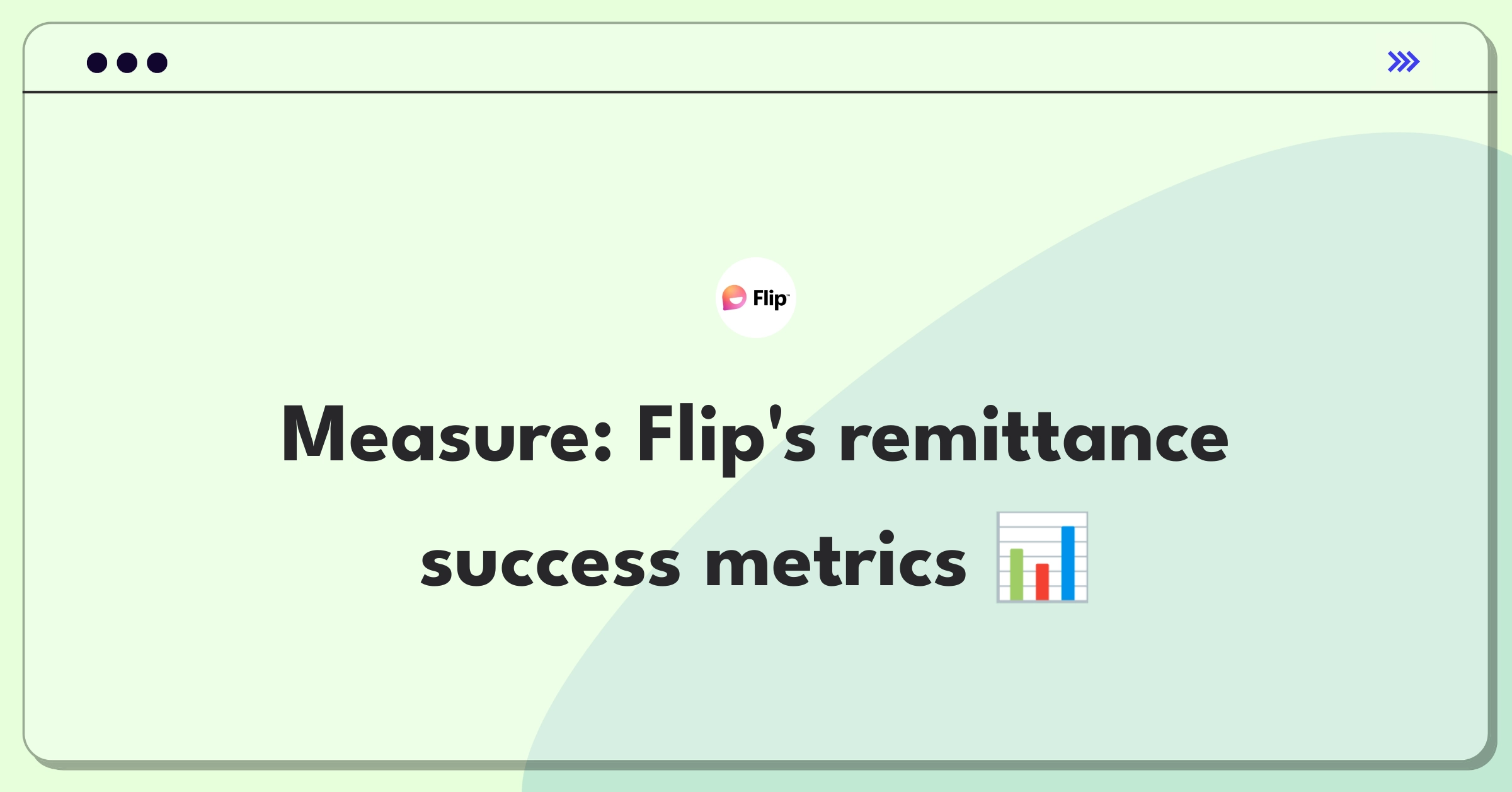 Product Management Success Metrics Question: Evaluating international remittance service performance