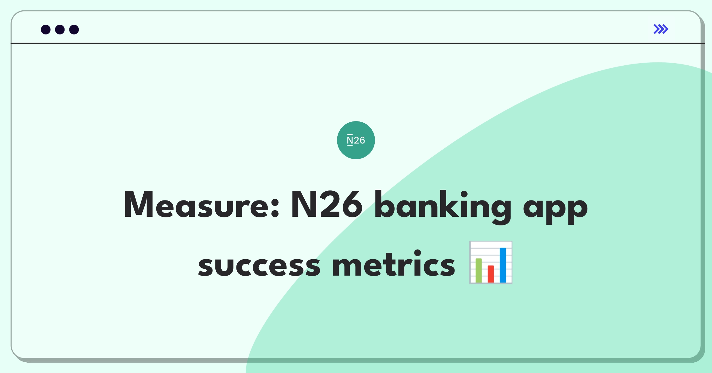 Product Management Analytics Question: Measuring success of N26's mobile banking app using key metrics