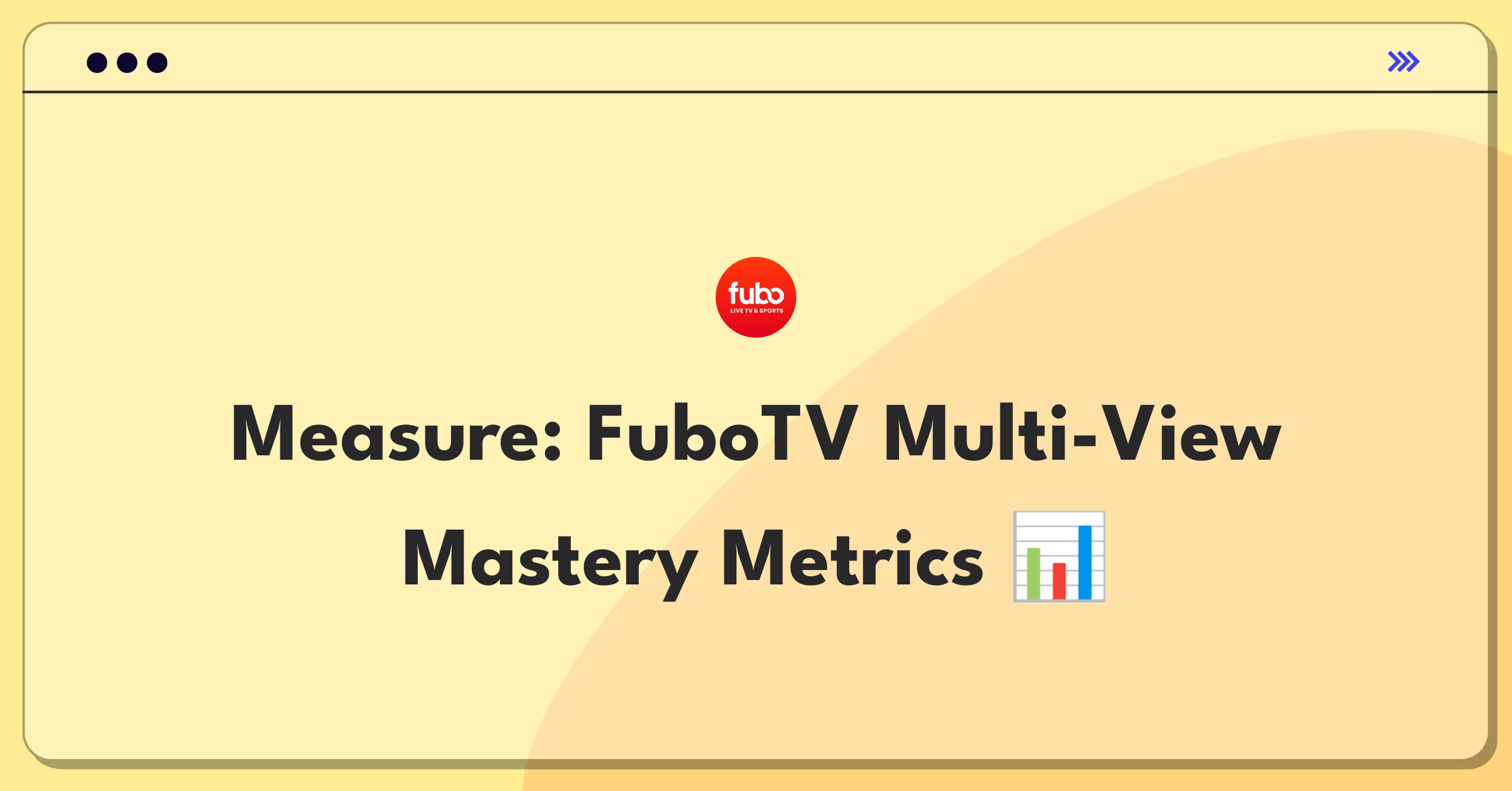 Product Management Analytics Question: Defining success metrics for FuboTV's multi-view streaming feature