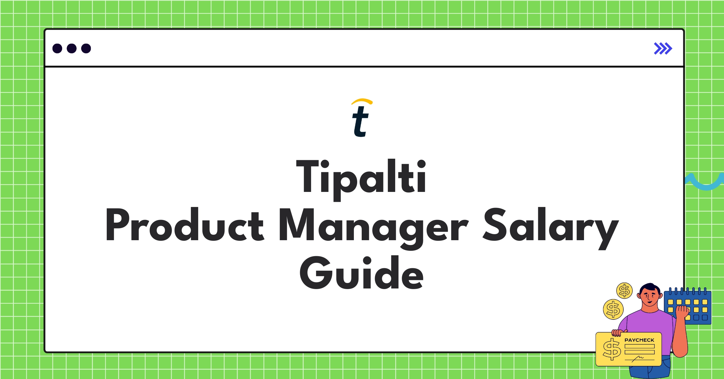 Detailed chart showing Tipalti Product Manager salary components including base pay, bonuses, and equity