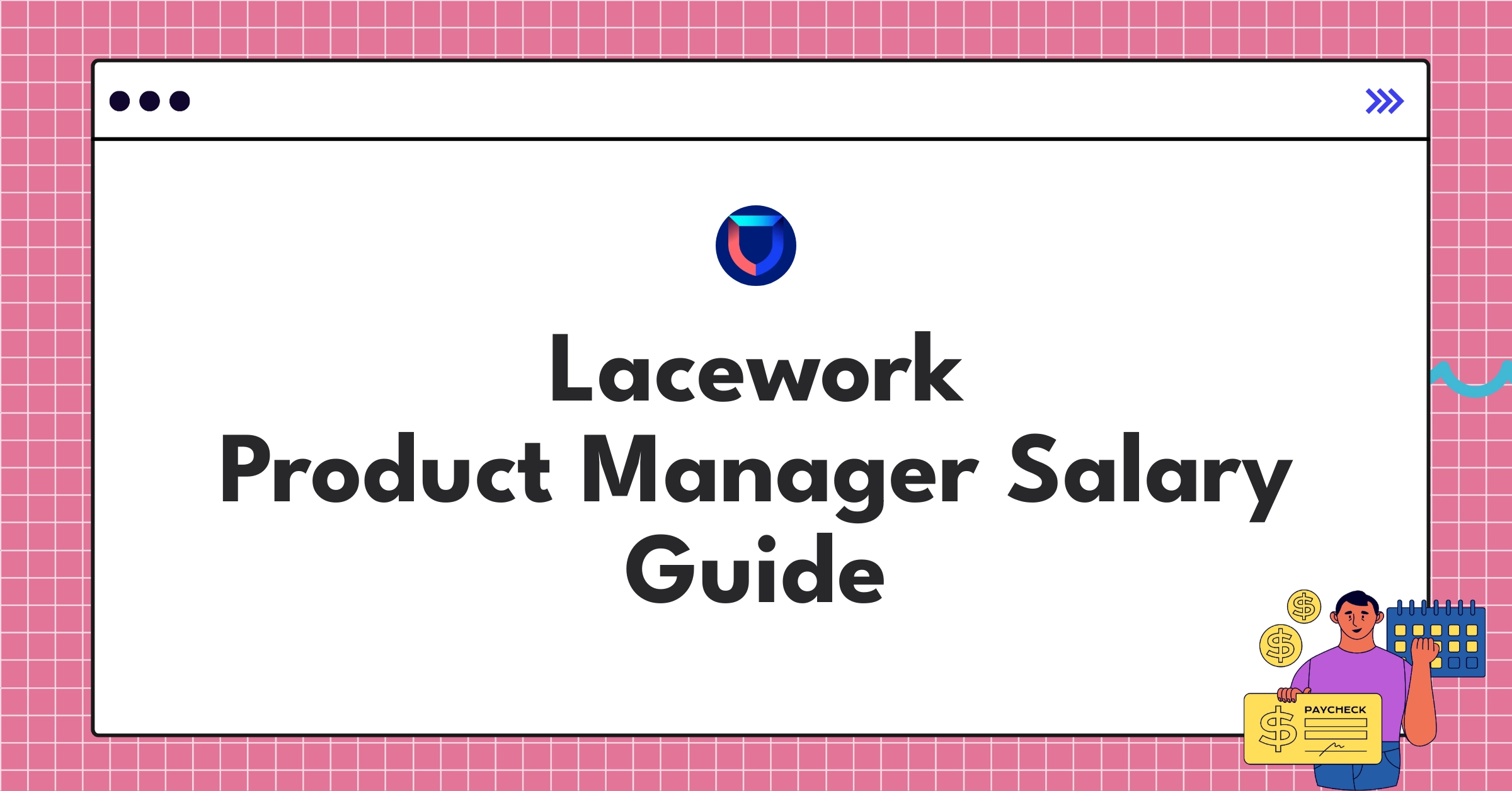 Infographic showing Lacework Product Manager salary ranges and compensation structure for 2025