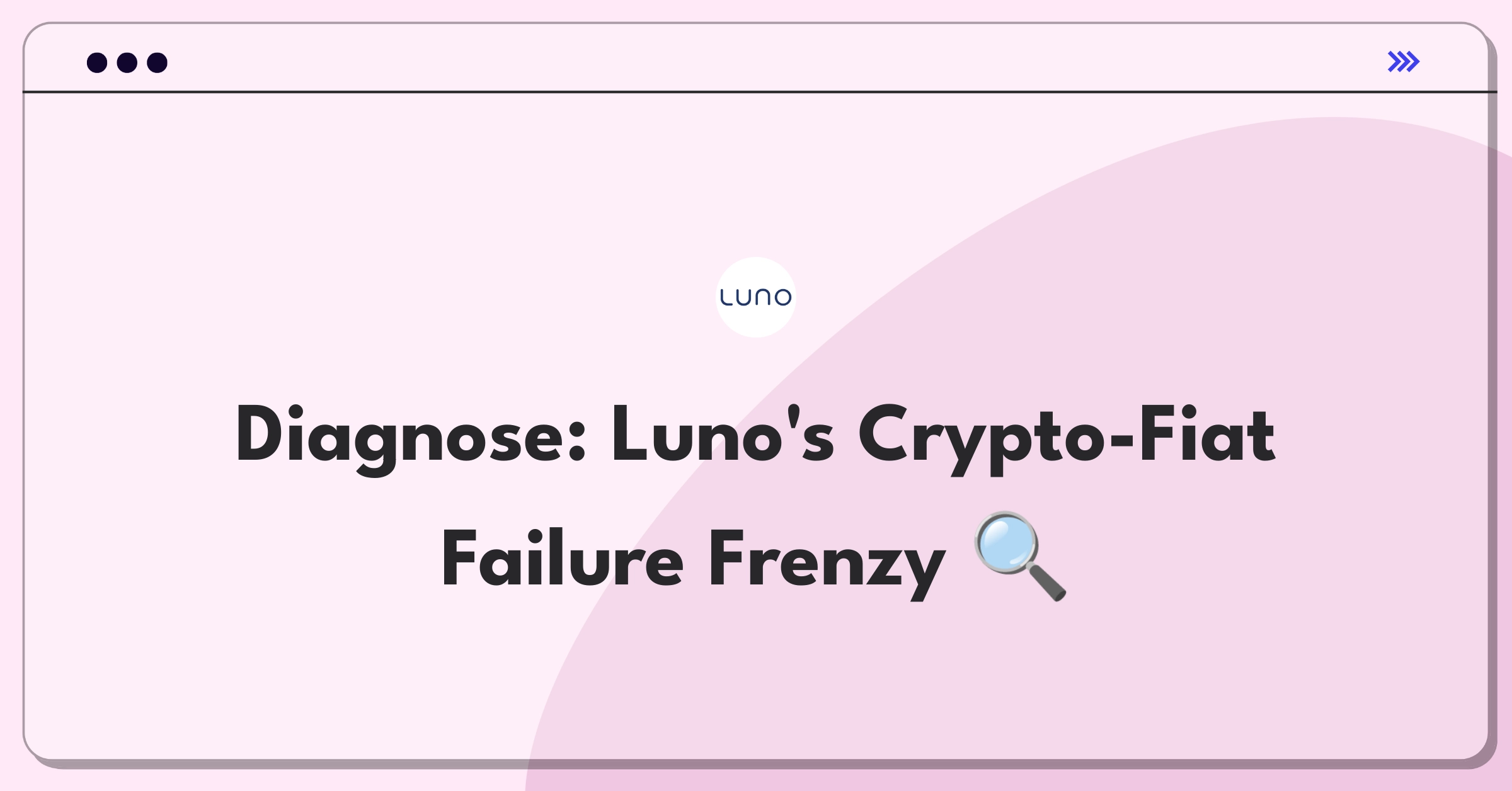 Product Management Root Cause Analysis Question: Investigating sudden increase in failed transactions on Luno's crypto exchange