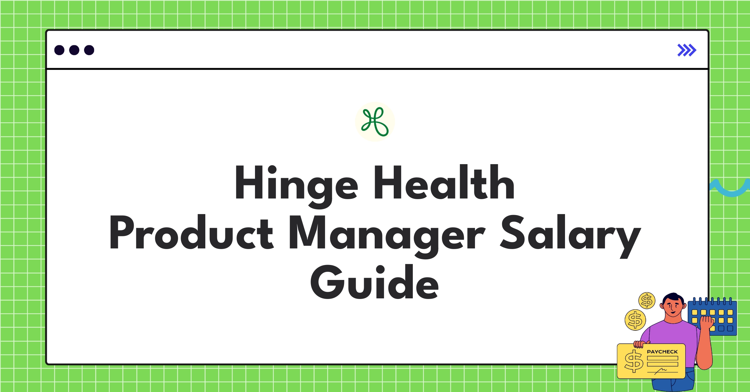 Hinge Health product manager compensation chart showing salary ranges, bonuses, and equity across different levels