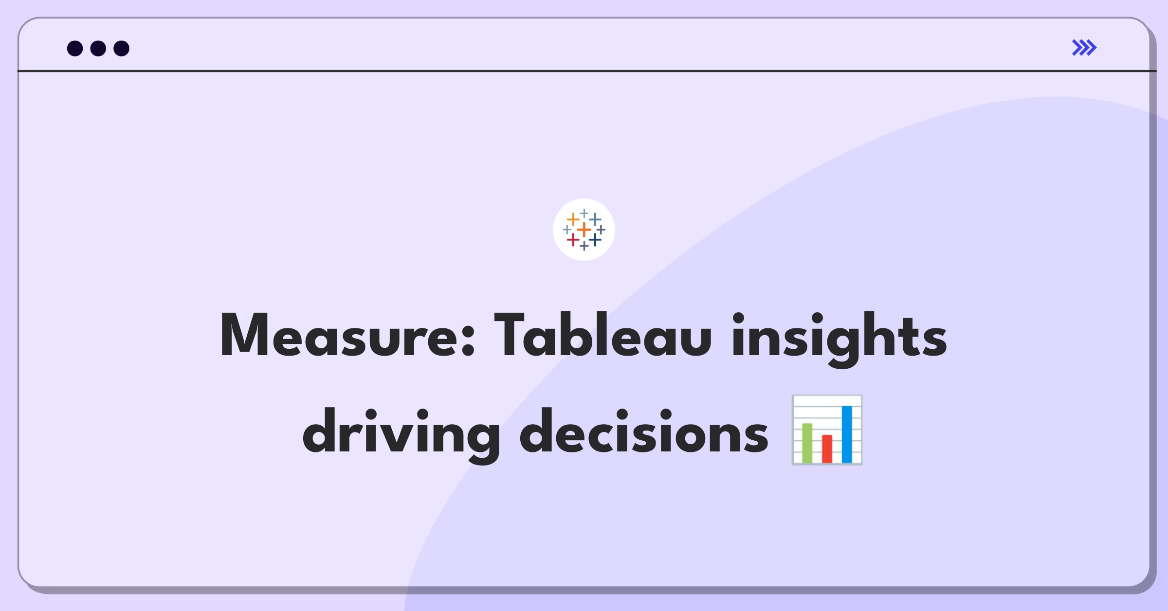 Product Management Success Metrics Question: Measuring Tableau's cloud analytics service performance and impact