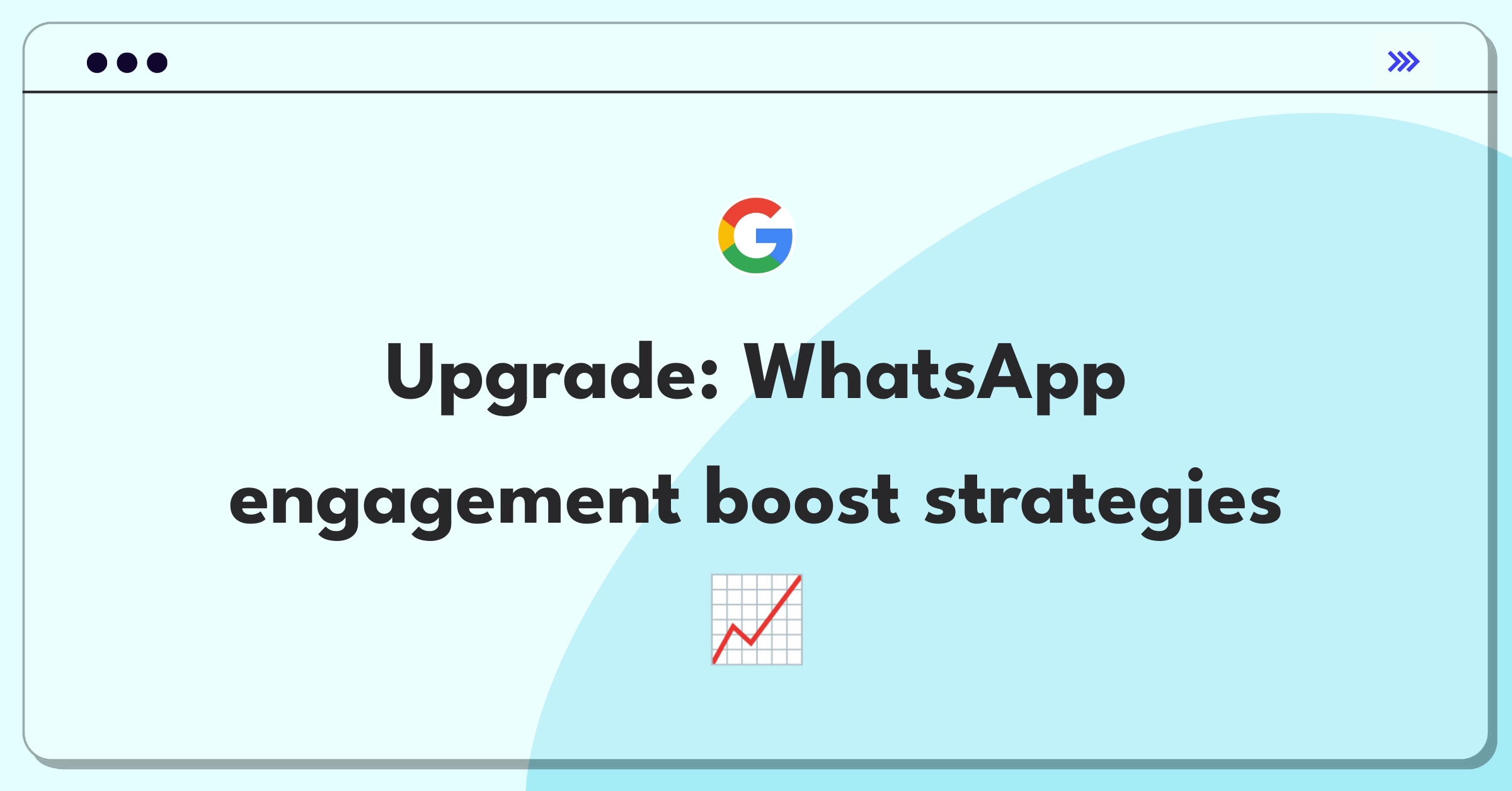 Product Management Growth Question: Improving user engagement on WhatsApp messaging platform