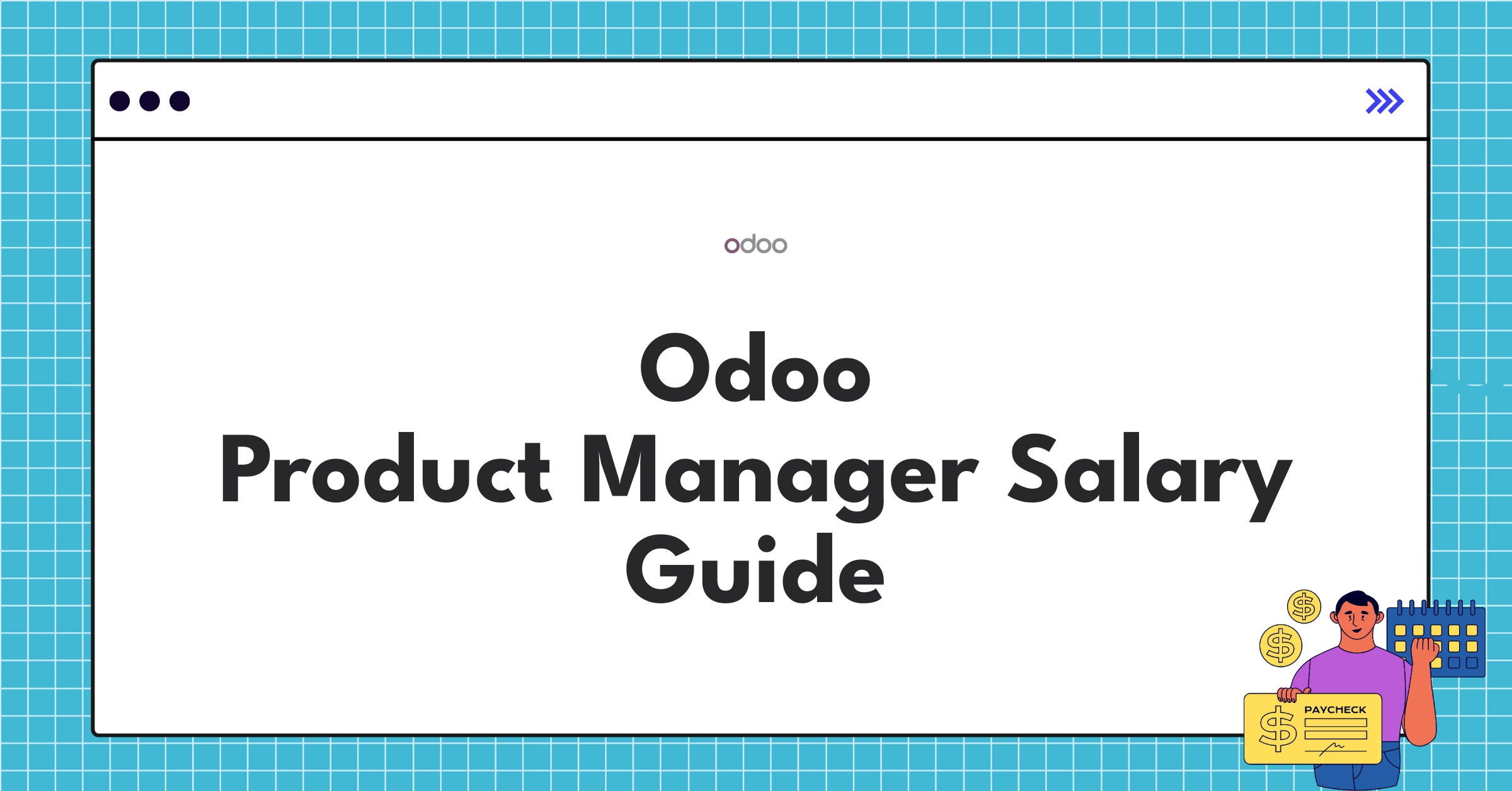 Odoo Product Manager salary breakdown chart showing base pay, bonuses, and equity components