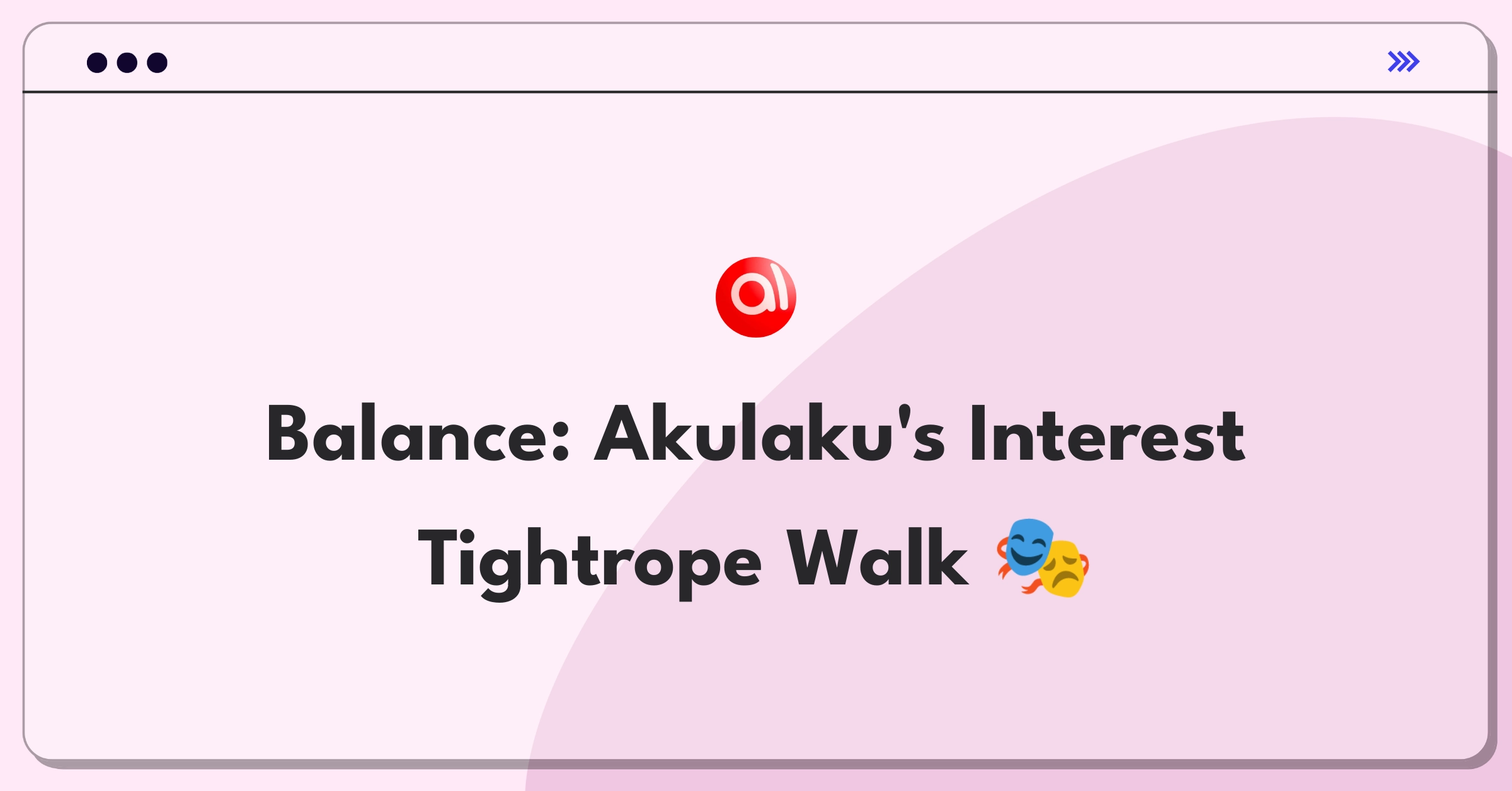 Product Management Trade-off Question: Balancing competitive interest rates with profitability for Akulaku's lending products