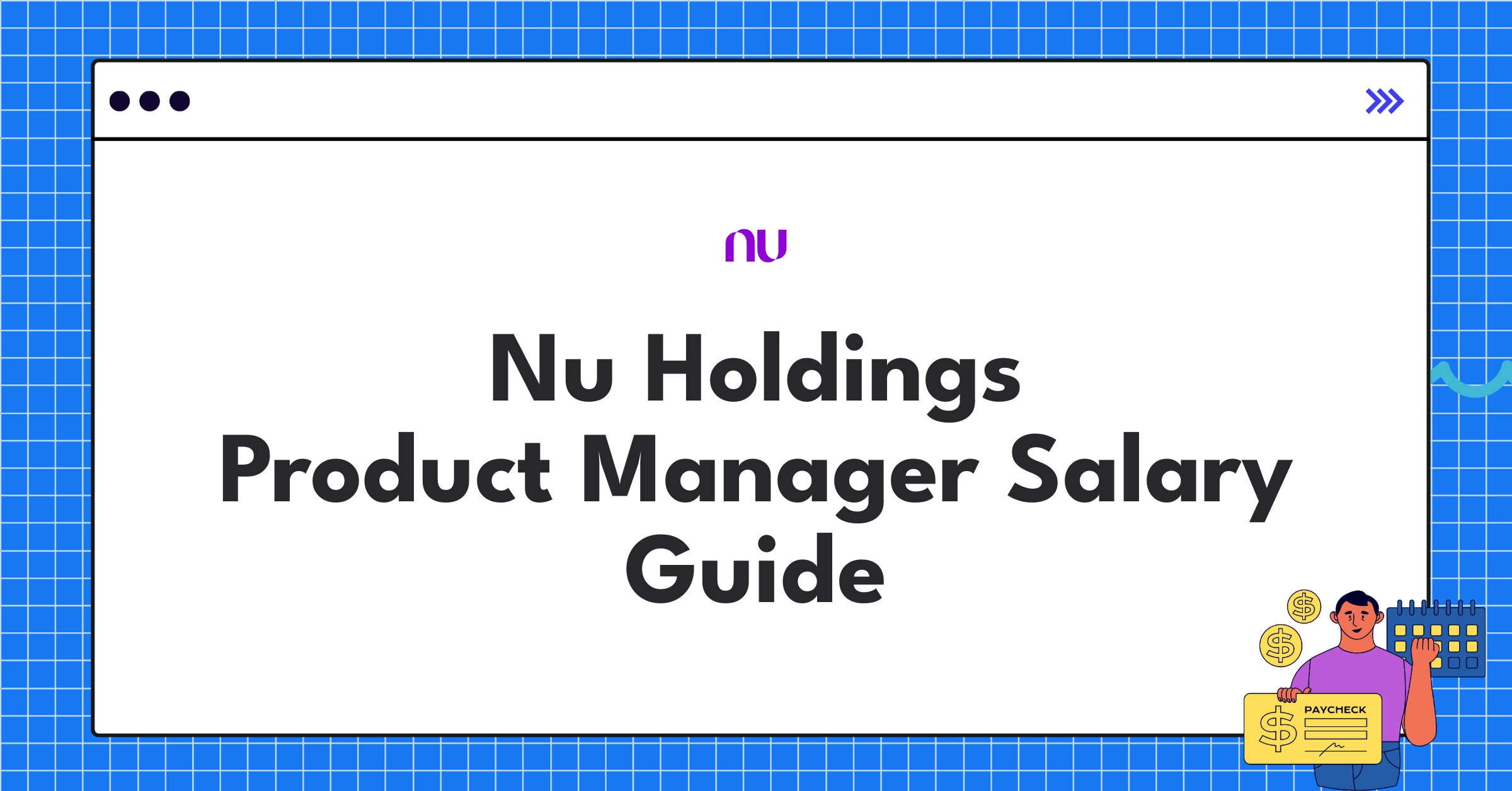 Nu Holdings product manager salary structure chart showing compensation components for different PM levels