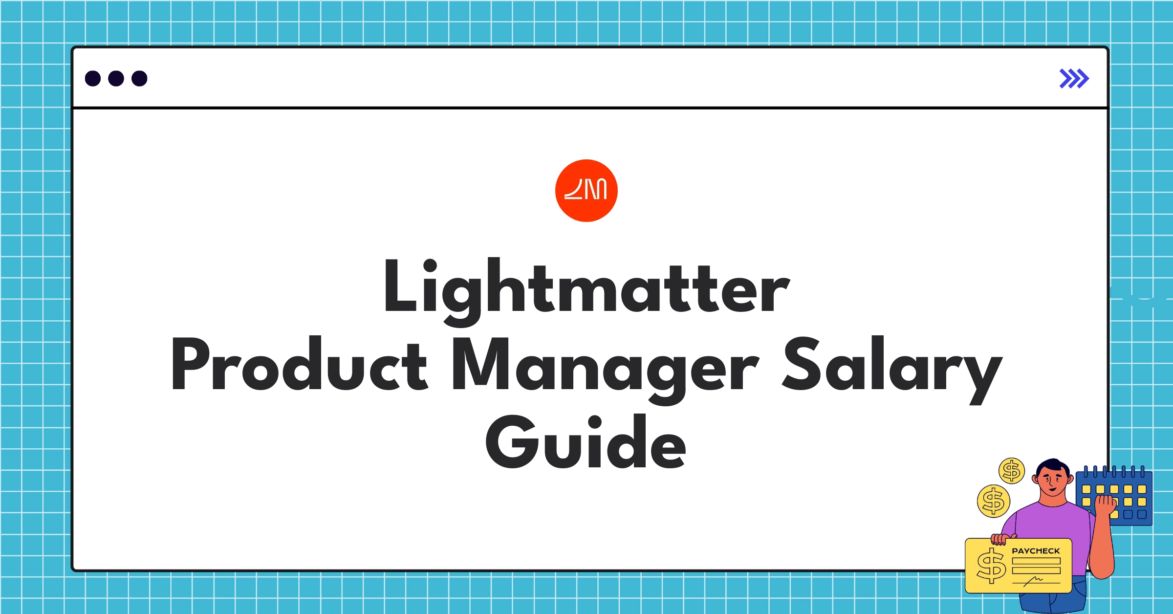 Infographic showing Lightmatter Product Manager salary ranges and compensation structure for 2025