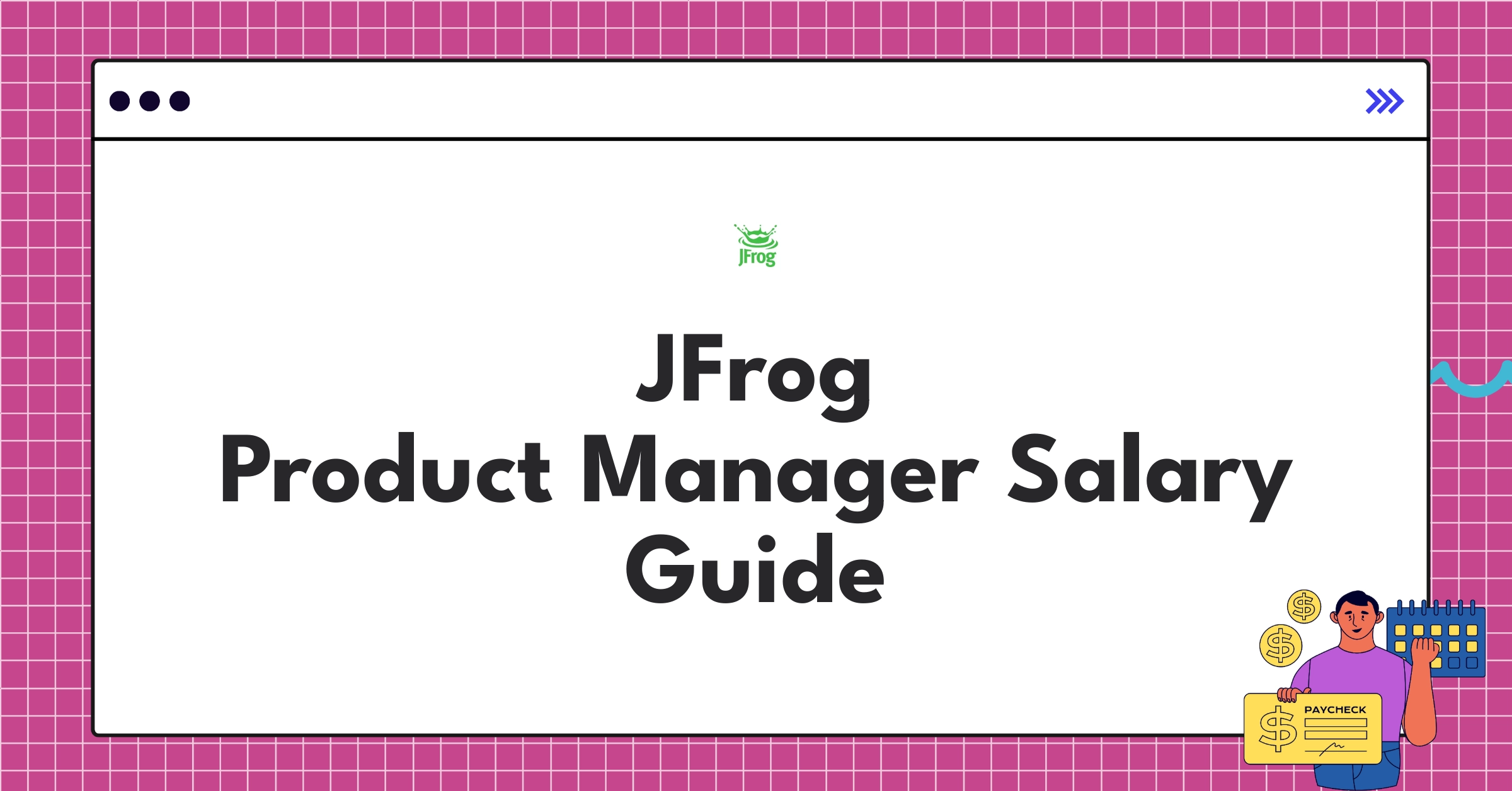 JFrog product manager salary chart showing compensation breakdown across experience levels