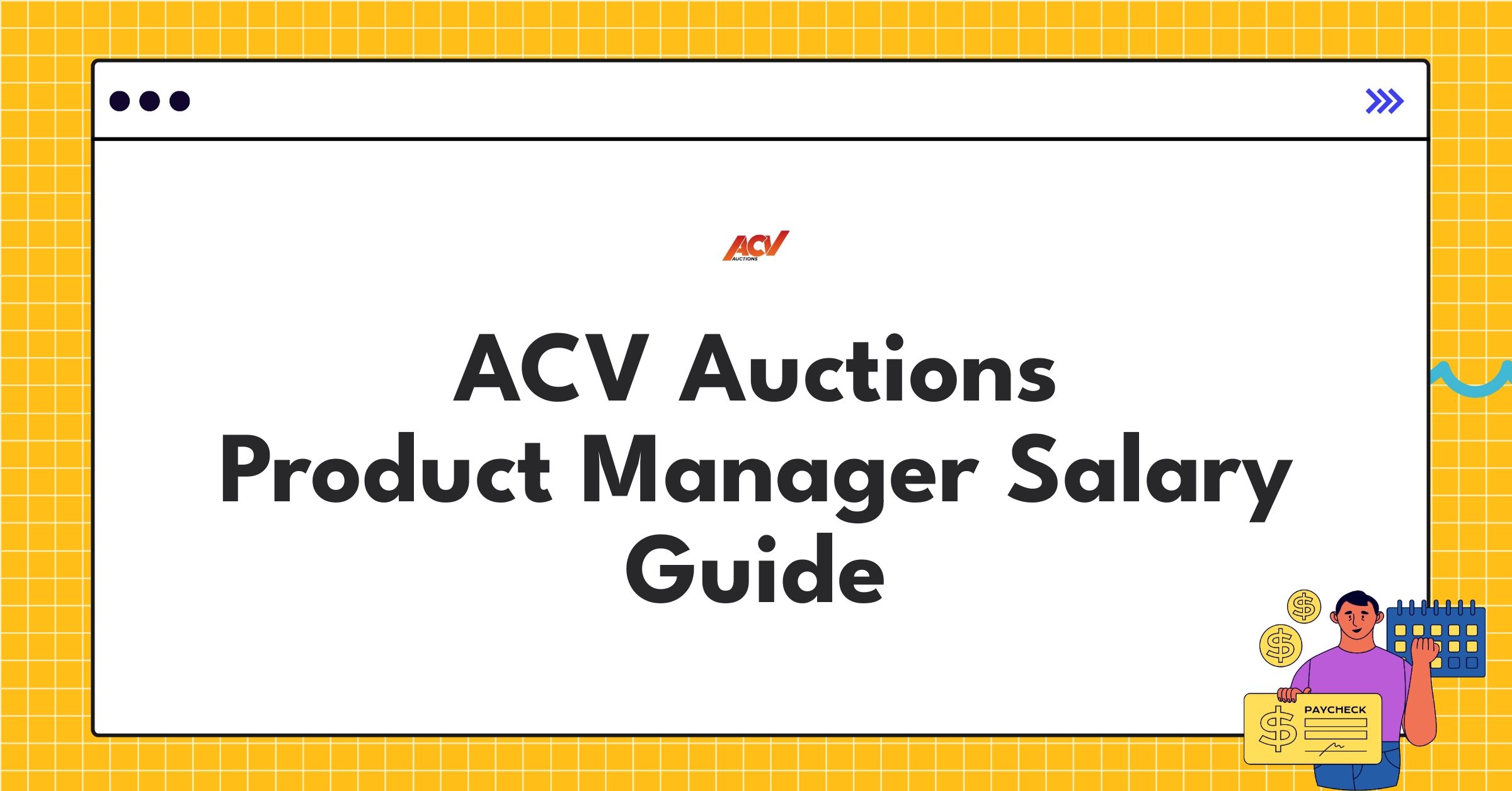 ACV Auctions Product Manager salary chart showing compensation ranges and benefits for 2025