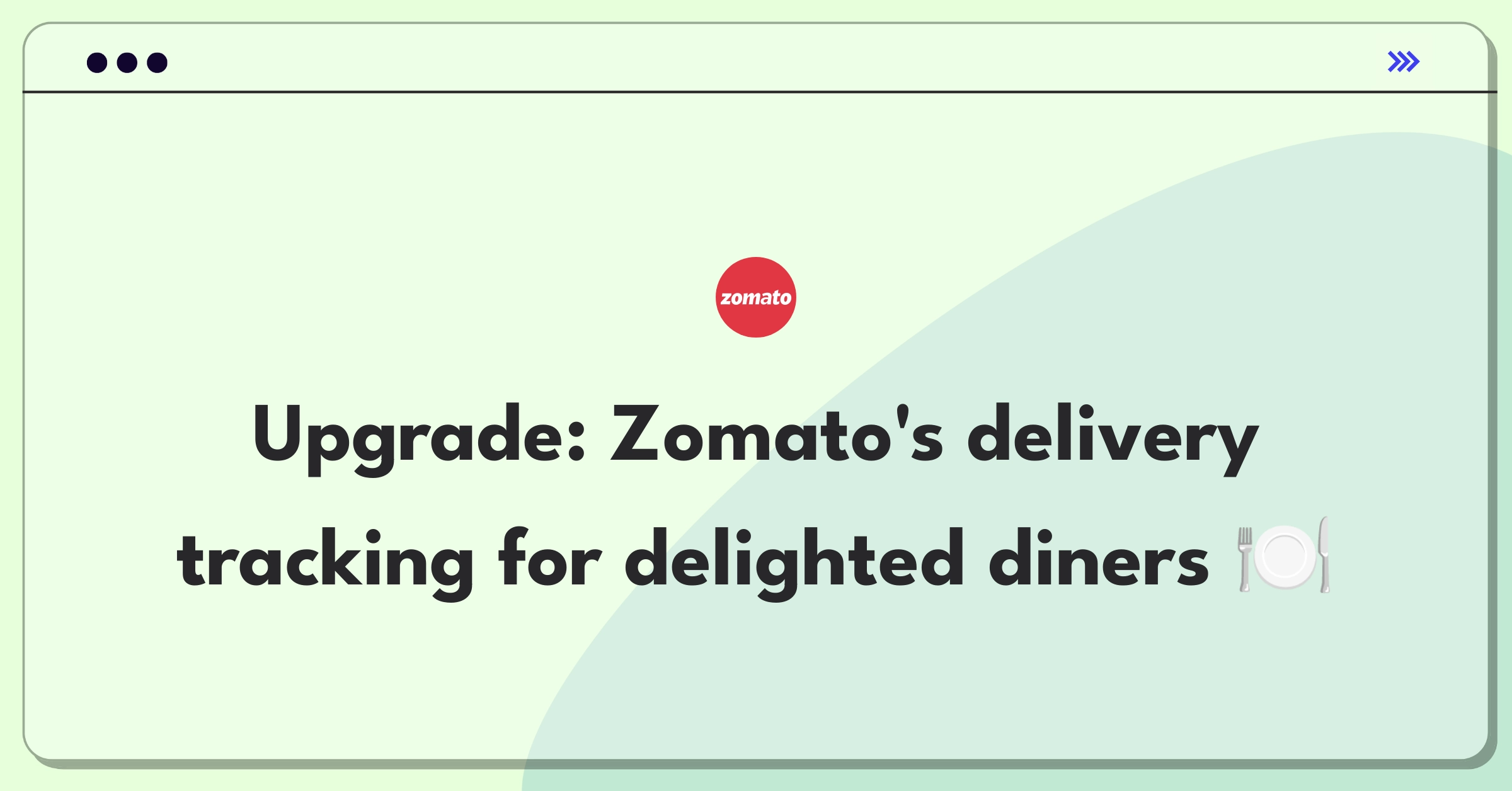 Product Management Improvement Question: Enhancing Zomato's food delivery tracking system for better customer experience