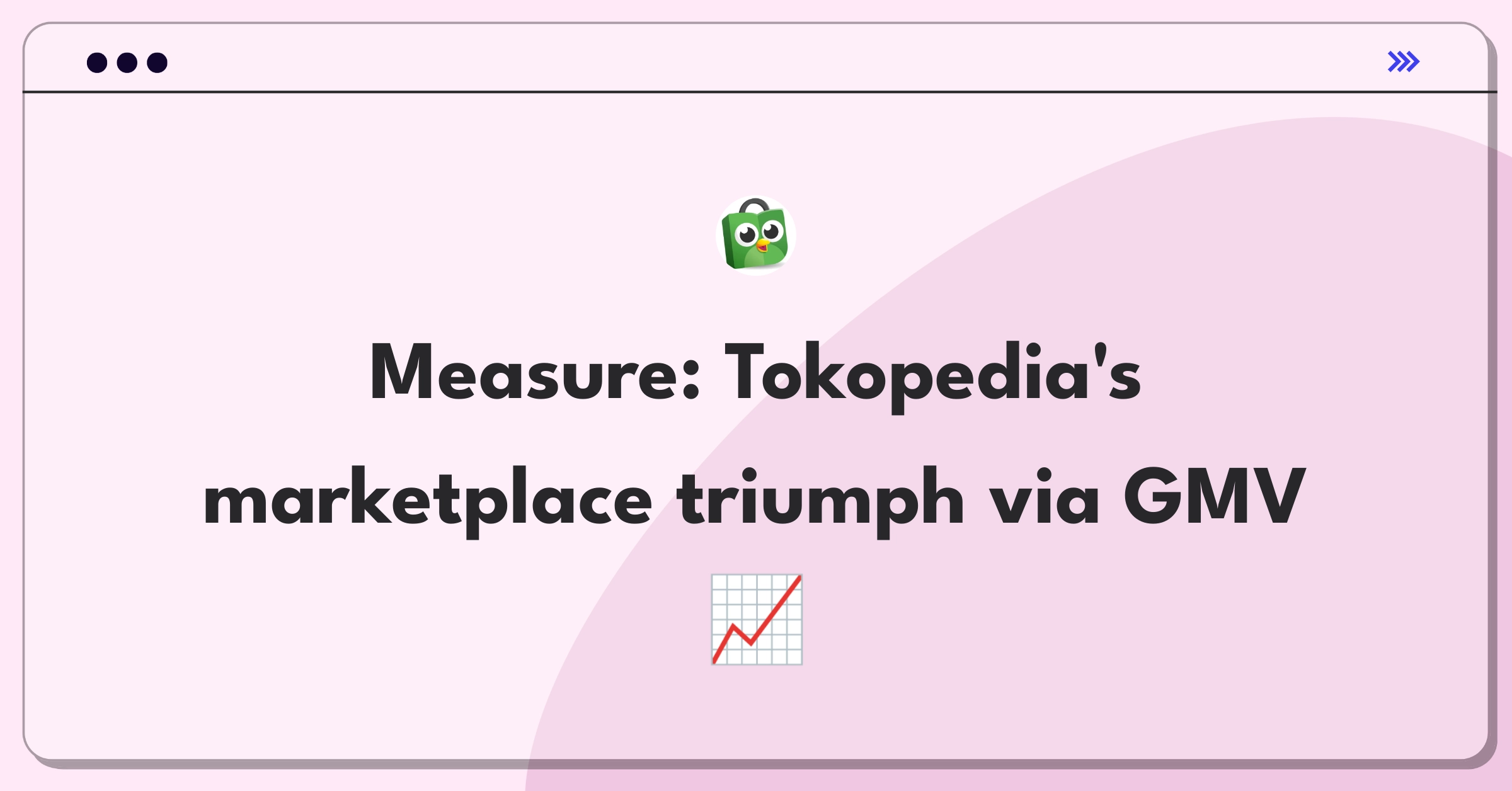 Product Management Metrics Question: Defining success for Tokopedia's e-commerce marketplace platform