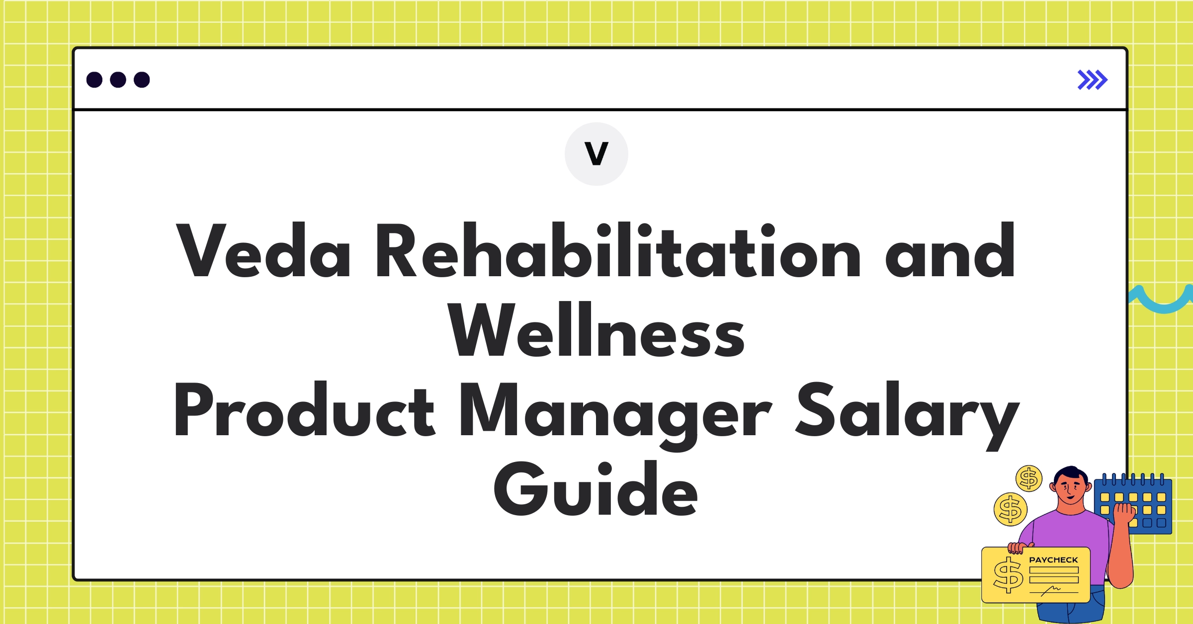 Veda Rehabilitation & Wellness salary guide infographic showing compensation structure for healthcare professionals