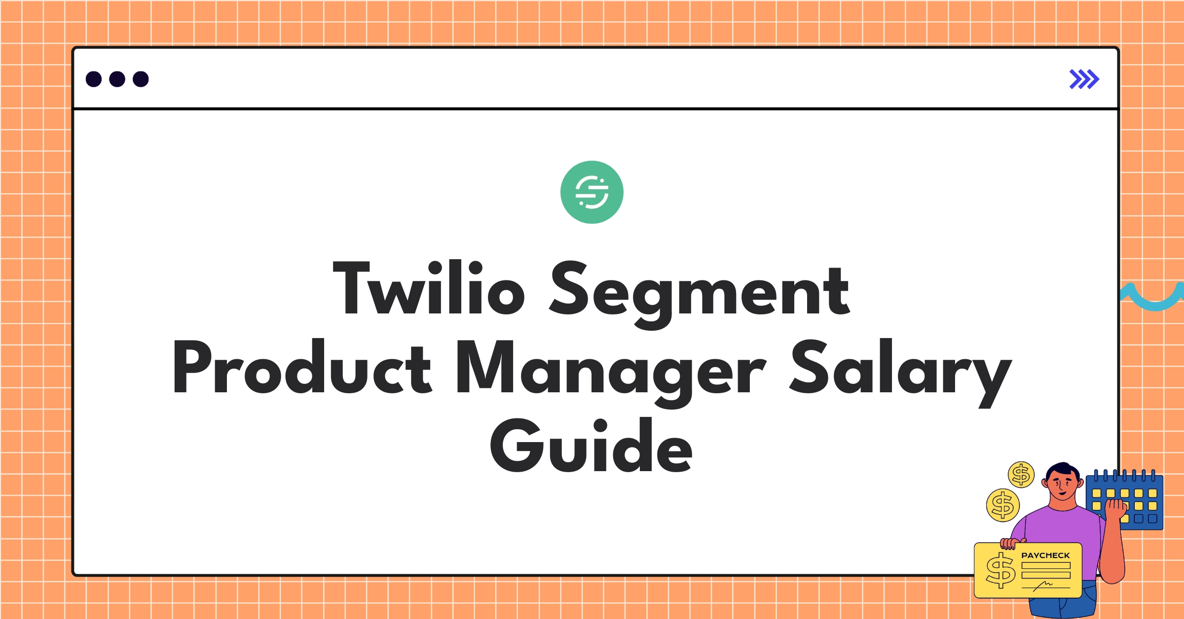 Detailed chart showing Twilio Segment Product Manager salary components and progression levels
