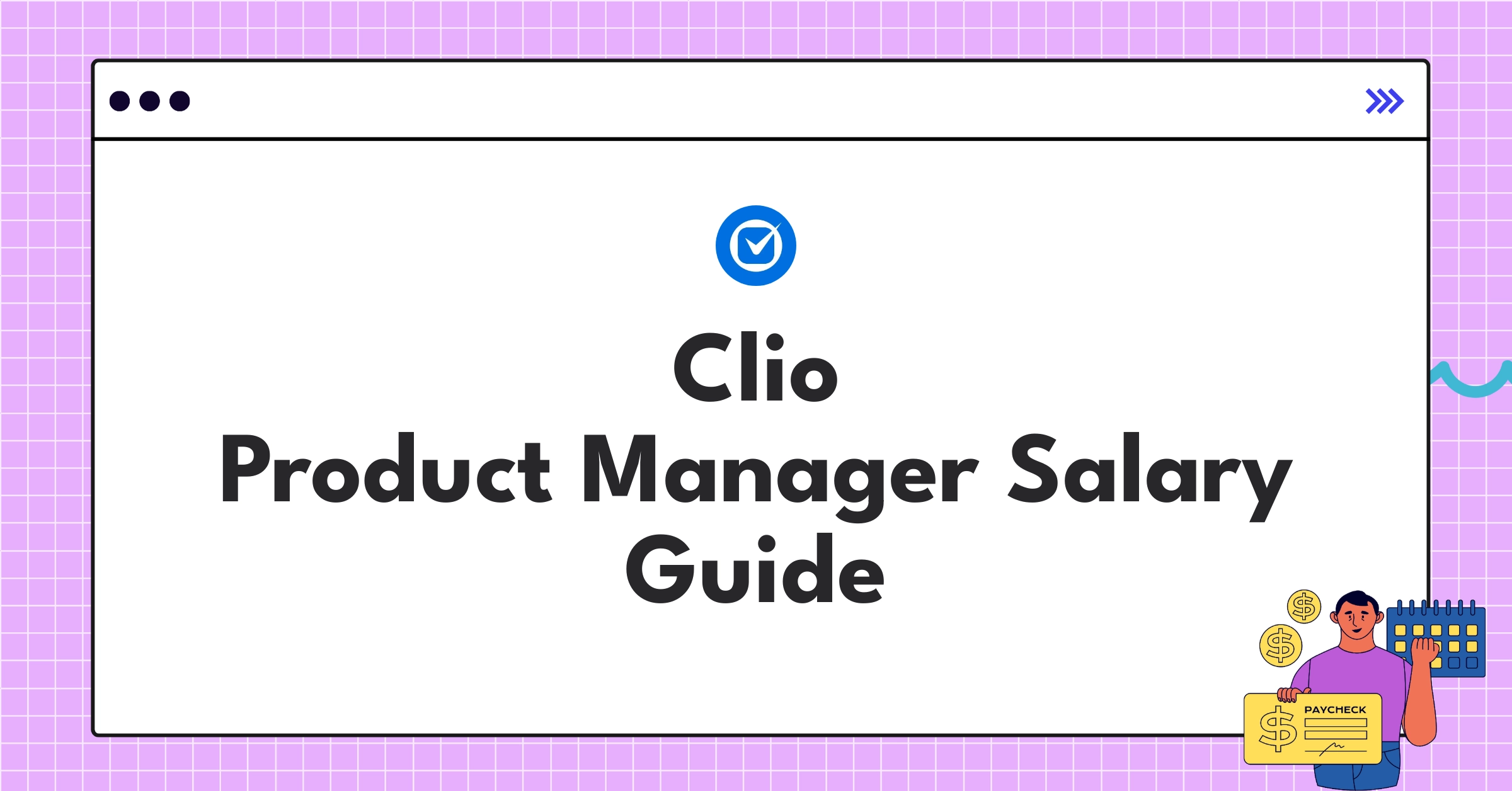 Detailed chart showing Clio Product Manager salary components and career progression opportunities