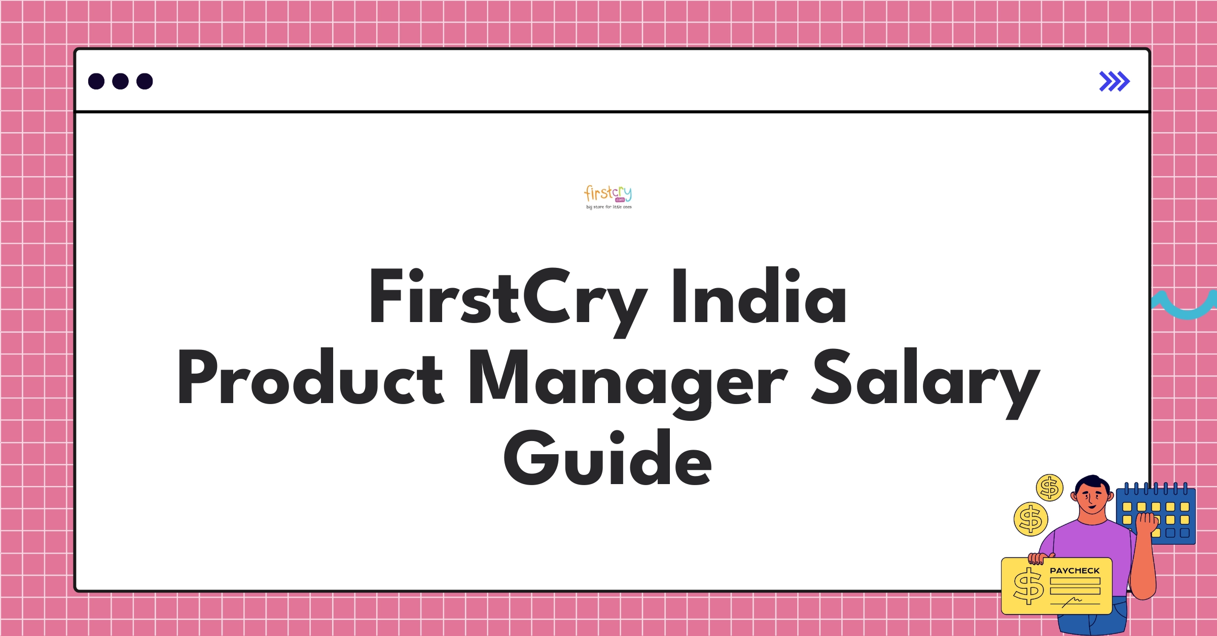 FirstCry India Product Manager compensation chart showing salary ranges and growth opportunities in 2025
