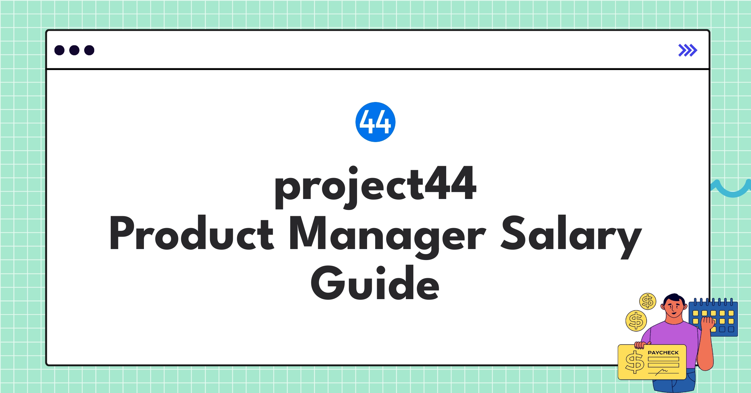 project44 Product Manager compensation chart showing salary ranges and growth opportunities in 2025