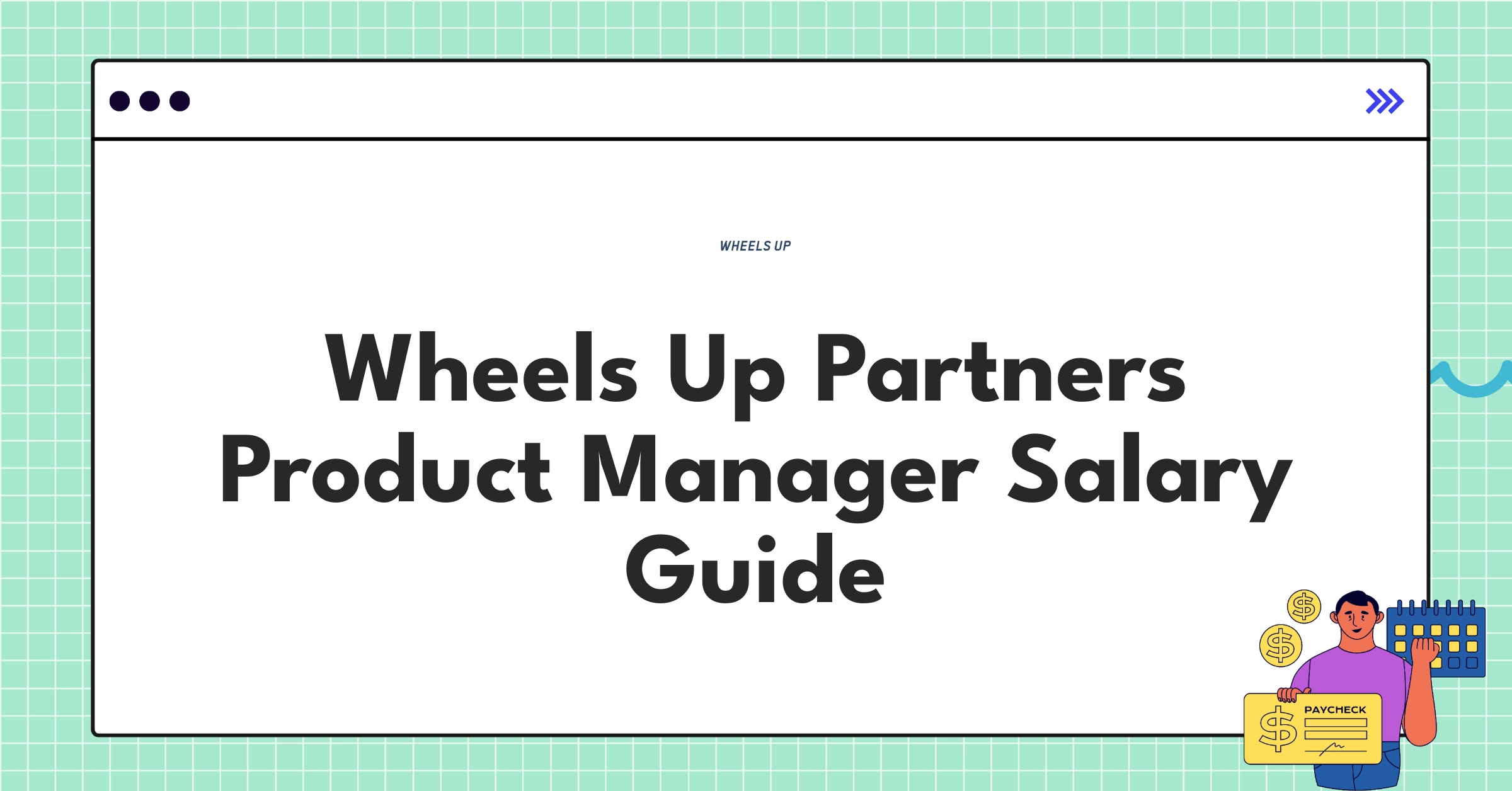 Wheels Up Product Manager salary ranges and benefits infographic for 2025 compensation guide