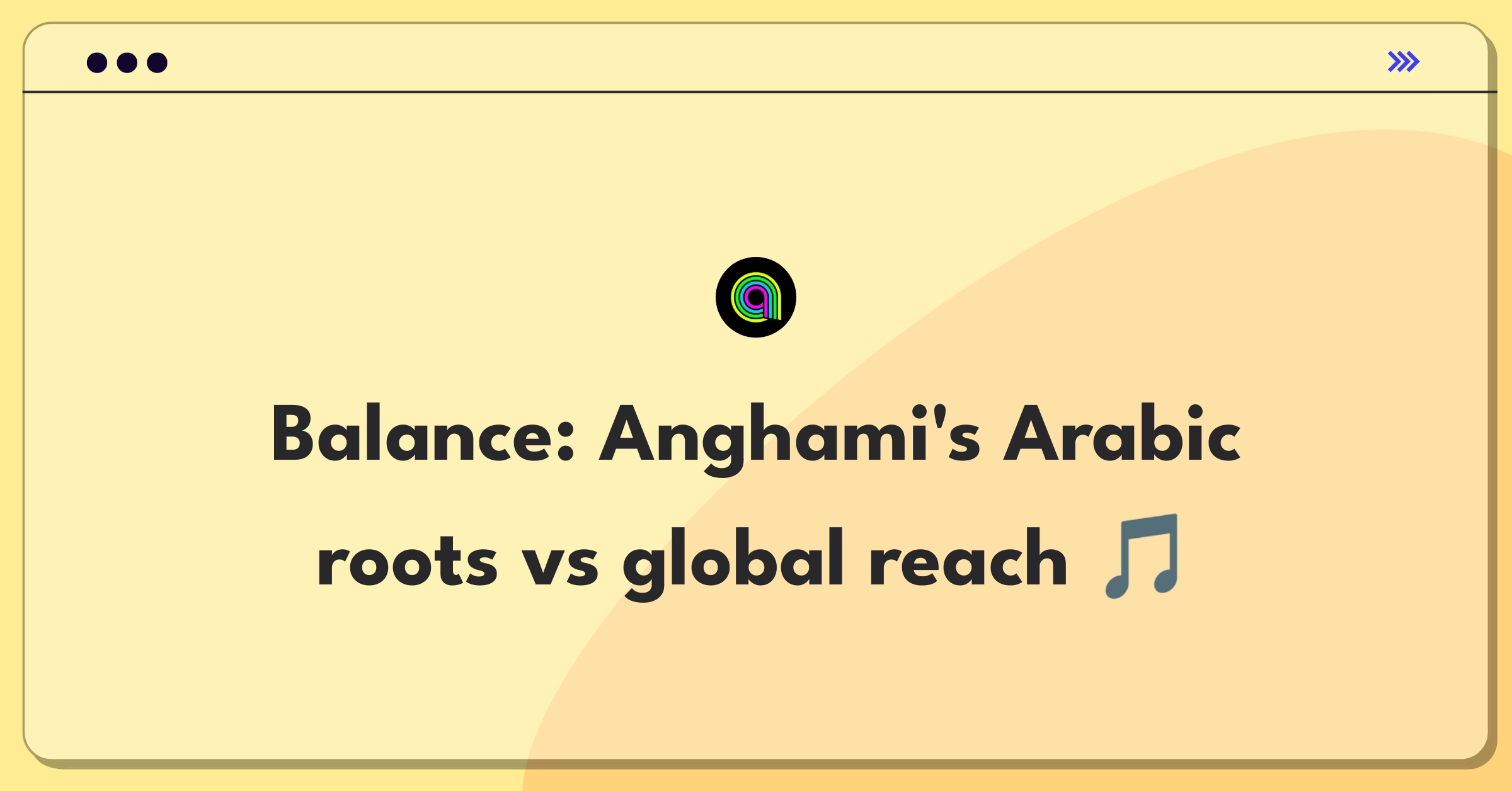 Product Management Trade-off Question: Anghami music streaming platform deciding between Arabic catalog expansion and international genre diversification