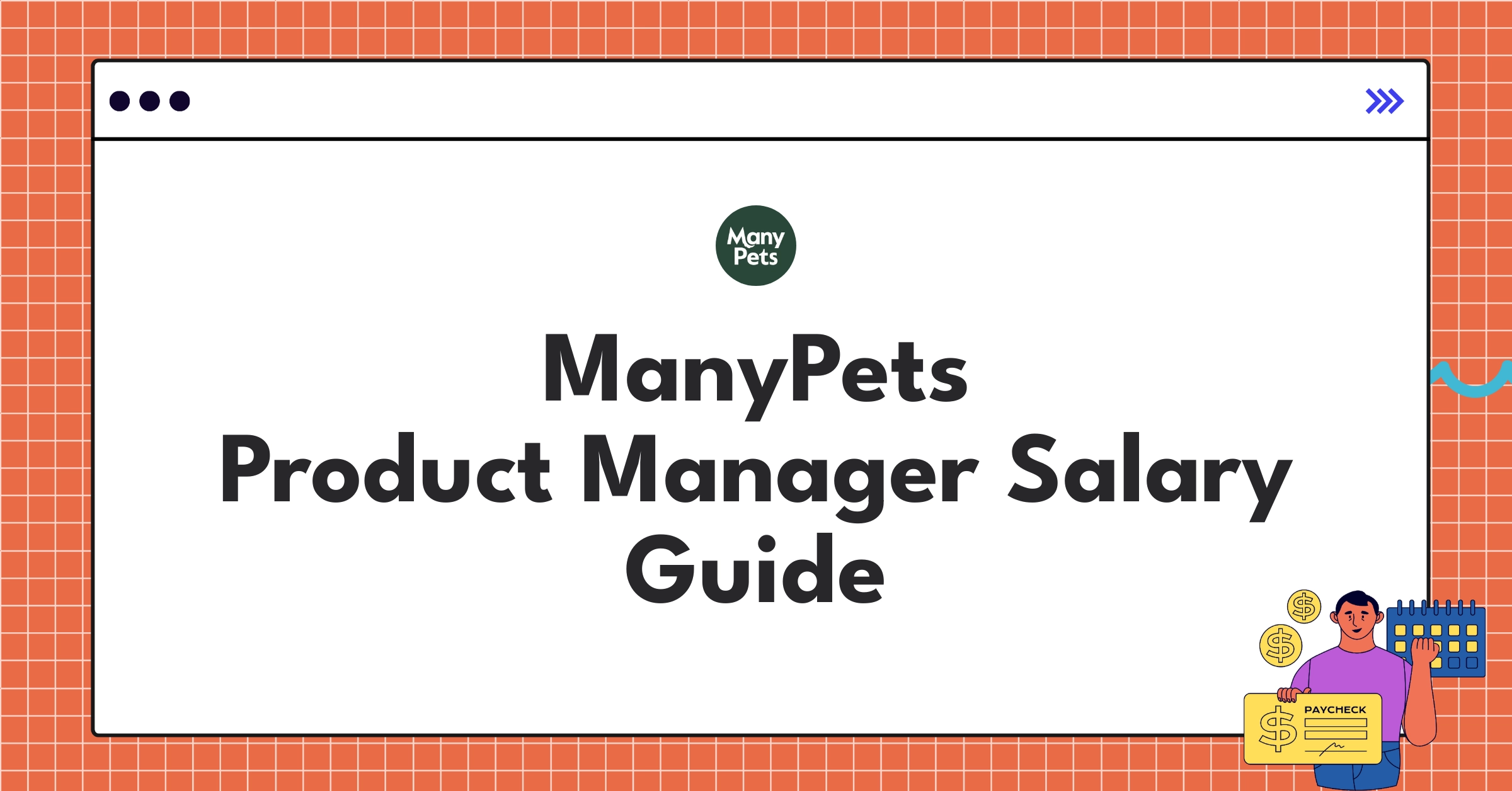 Detailed ManyPets product manager salary breakdown chart showing compensation tiers for 2025