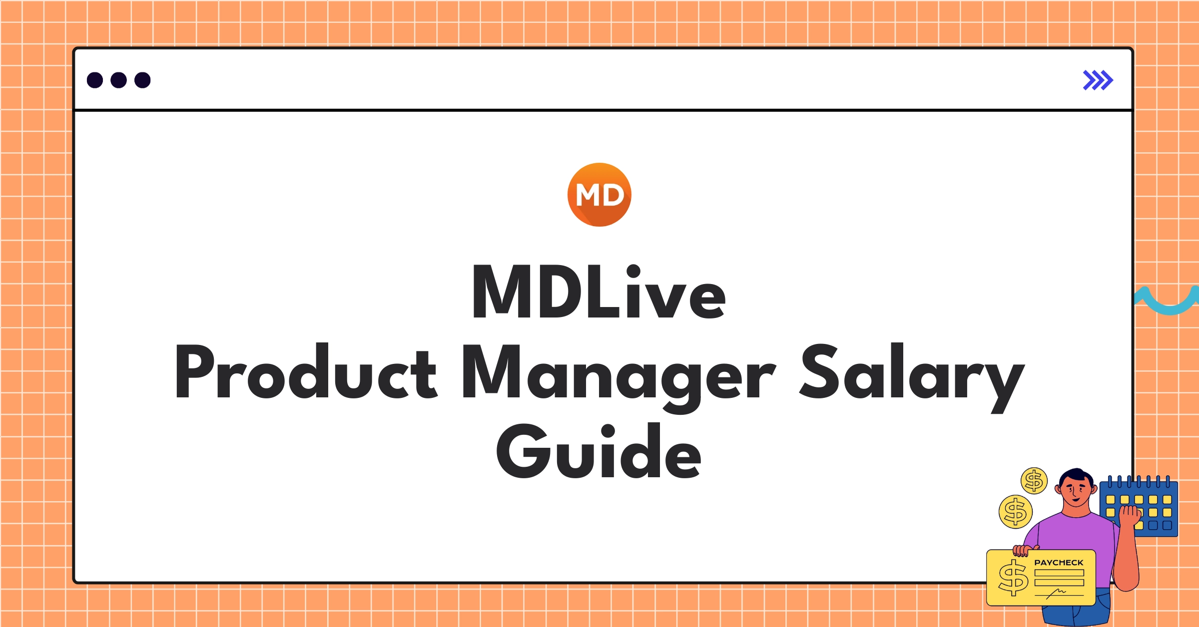 MDLive Product Manager compensation chart showing salary ranges and factors influencing pay in telehealth industry
