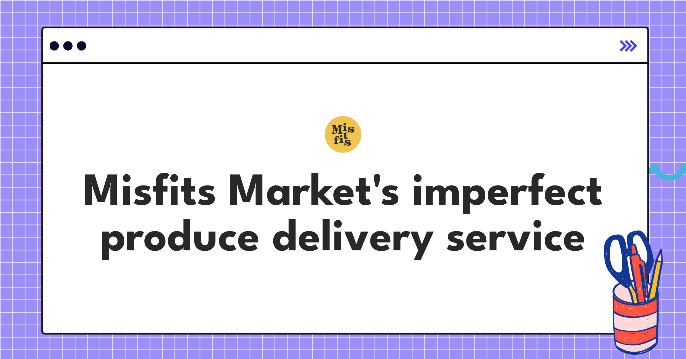 Misfits Market box filled with organic fruits and vegetables, showcasing sustainable grocery delivery