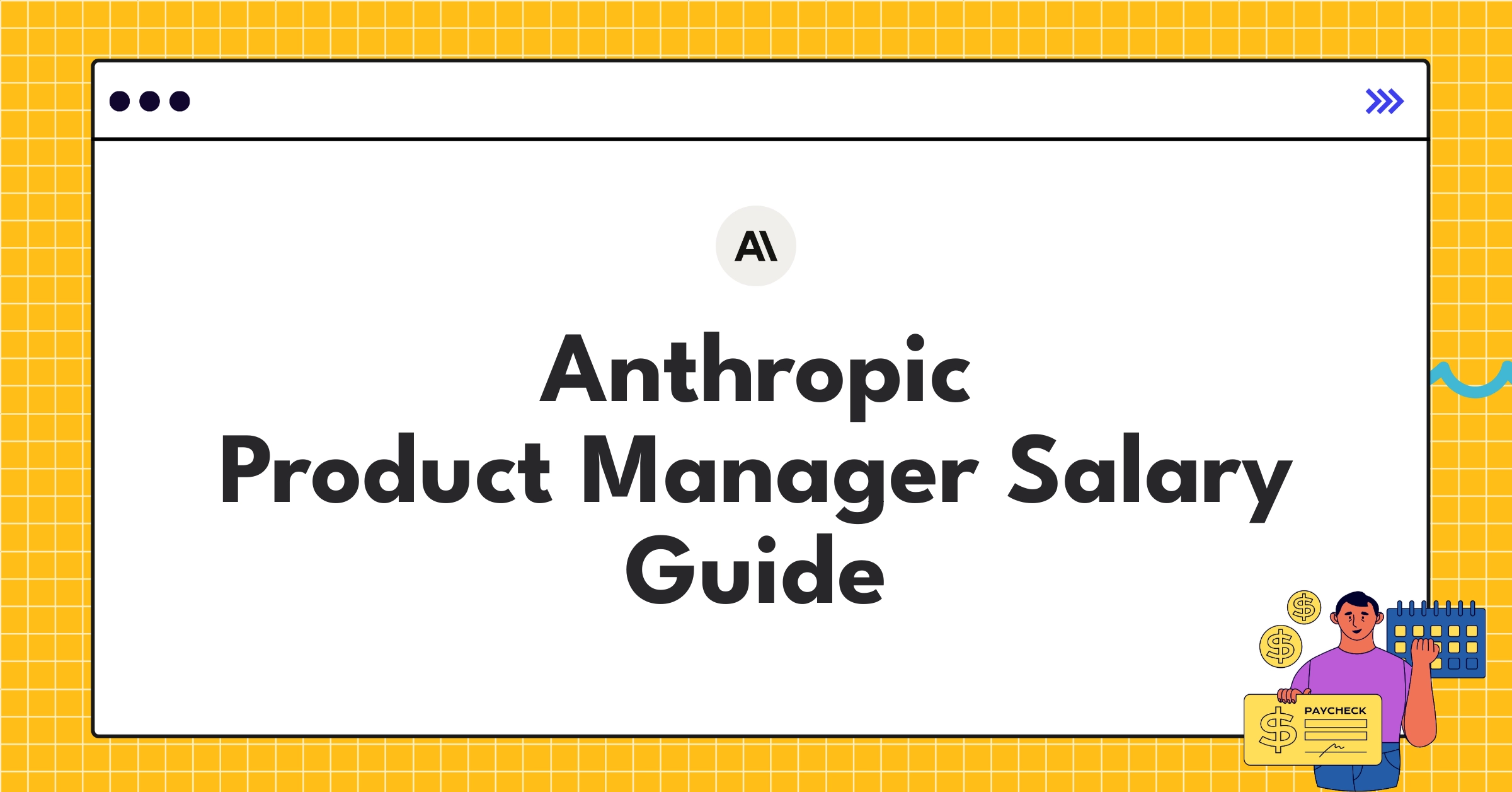 Detailed infographic of Anthropic Product Manager salary components and career progression in AI research