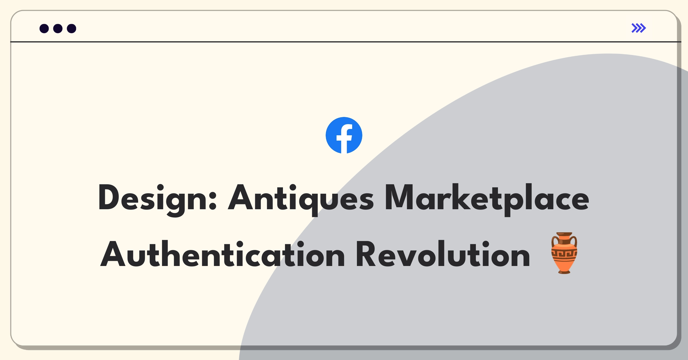 Product Management Design Question: Antiques marketplace with AI authentication and expert pricing