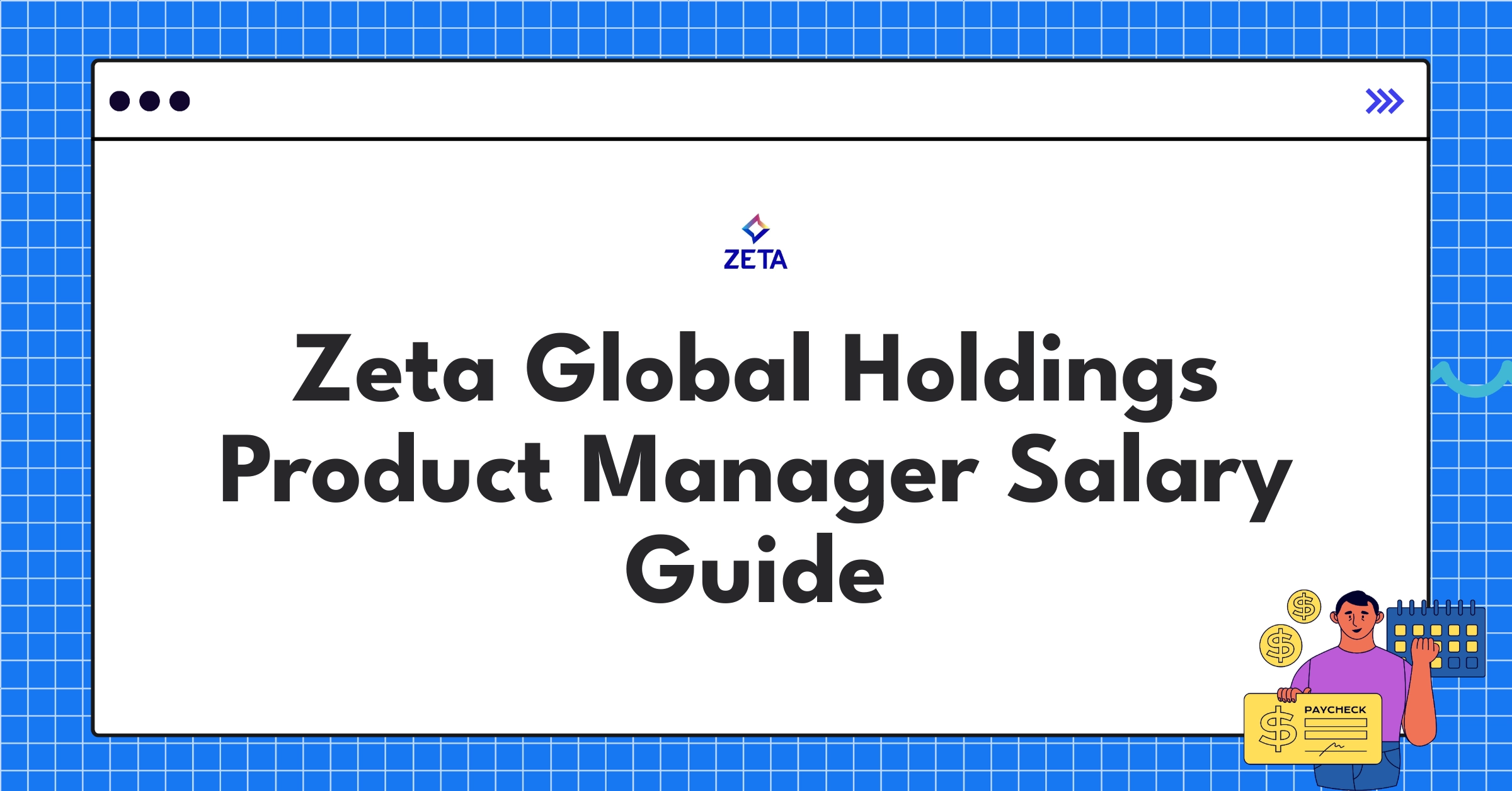 Zeta Global Holdings Product Manager salary ranges and compensation structure infographic for 2025