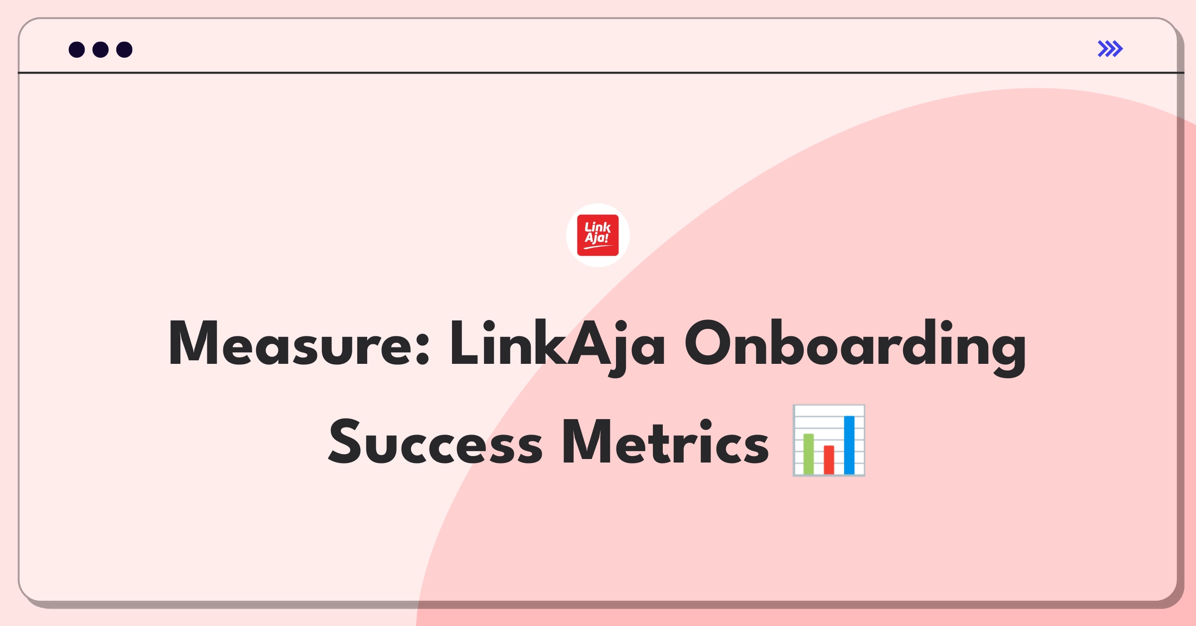 Product Management Success Metrics Question: Evaluating LinkAja's user onboarding process with key performance indicators