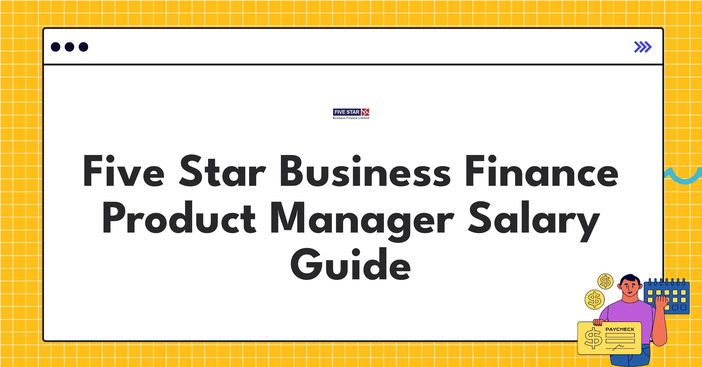 Five Star Business Finance Product Manager salary breakdown chart showing compensation components for 2025