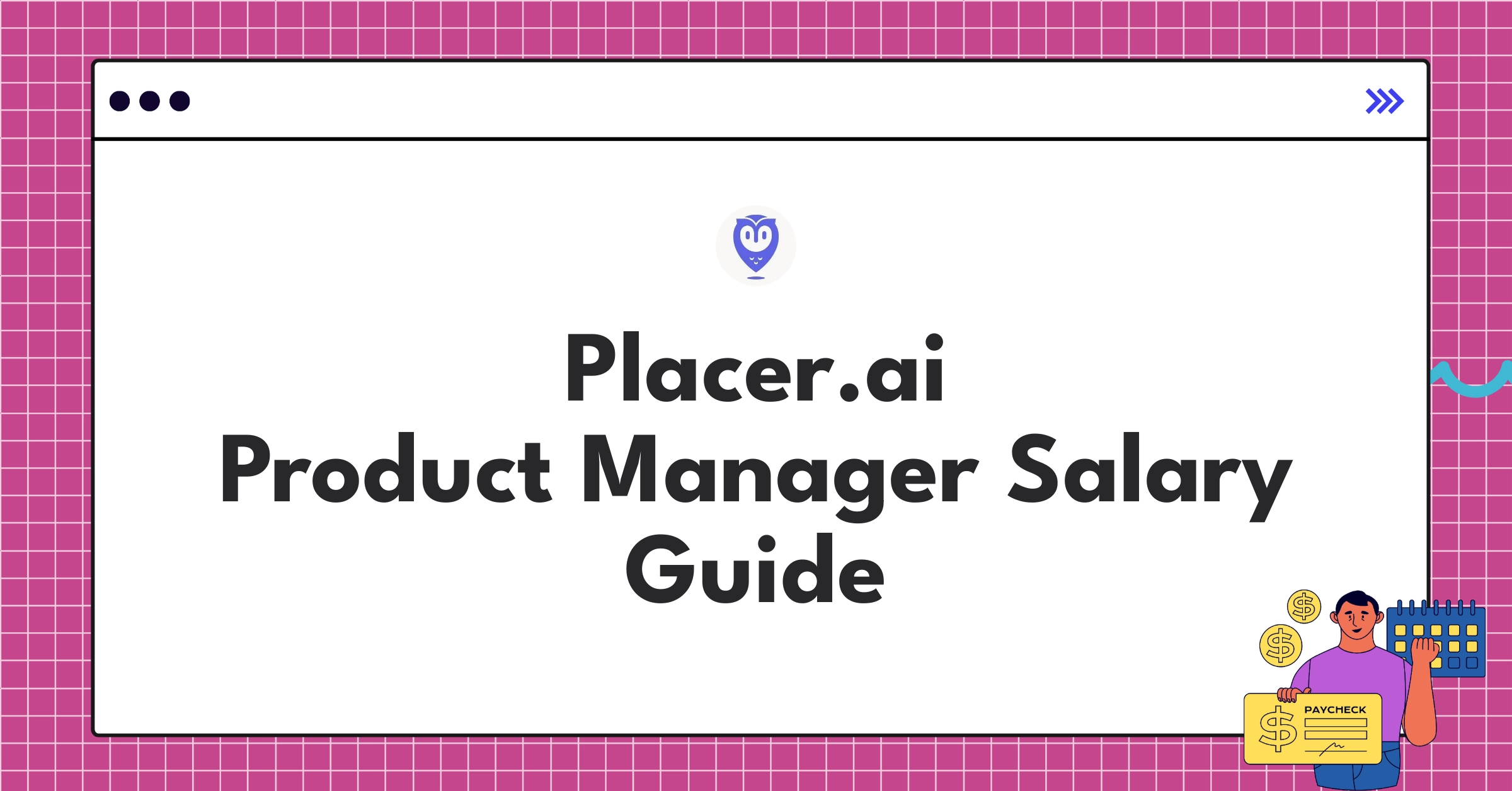 Detailed chart showing Placer.ai product manager salary components including base pay, bonuses, and equity