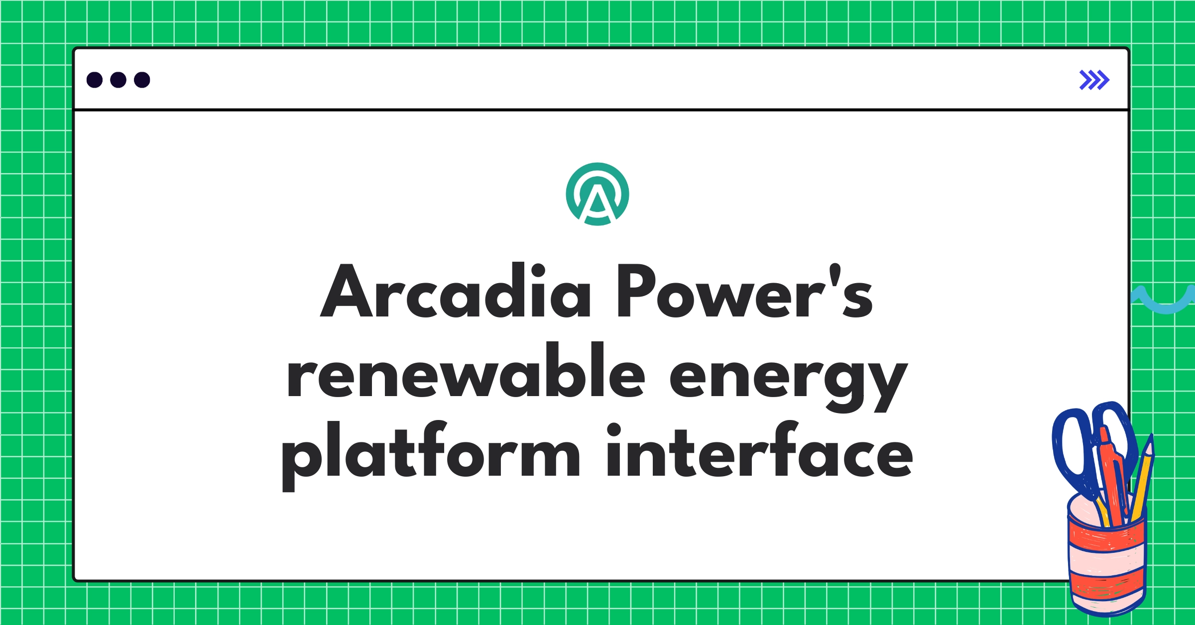 Arcadia Power's user dashboard showcasing clean energy options and savings analysis