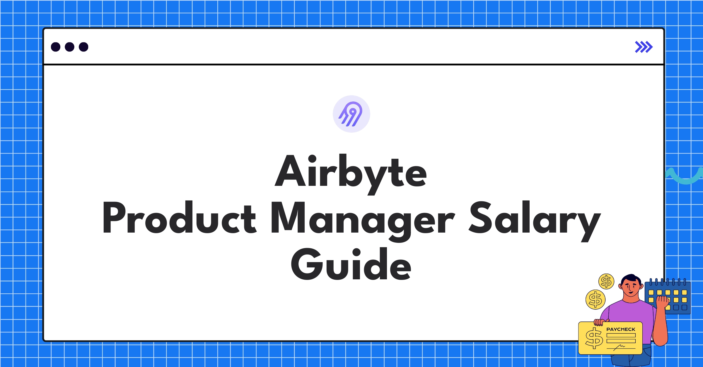 Airbyte Product Manager salary breakdown chart showing base pay, bonuses, and equity components