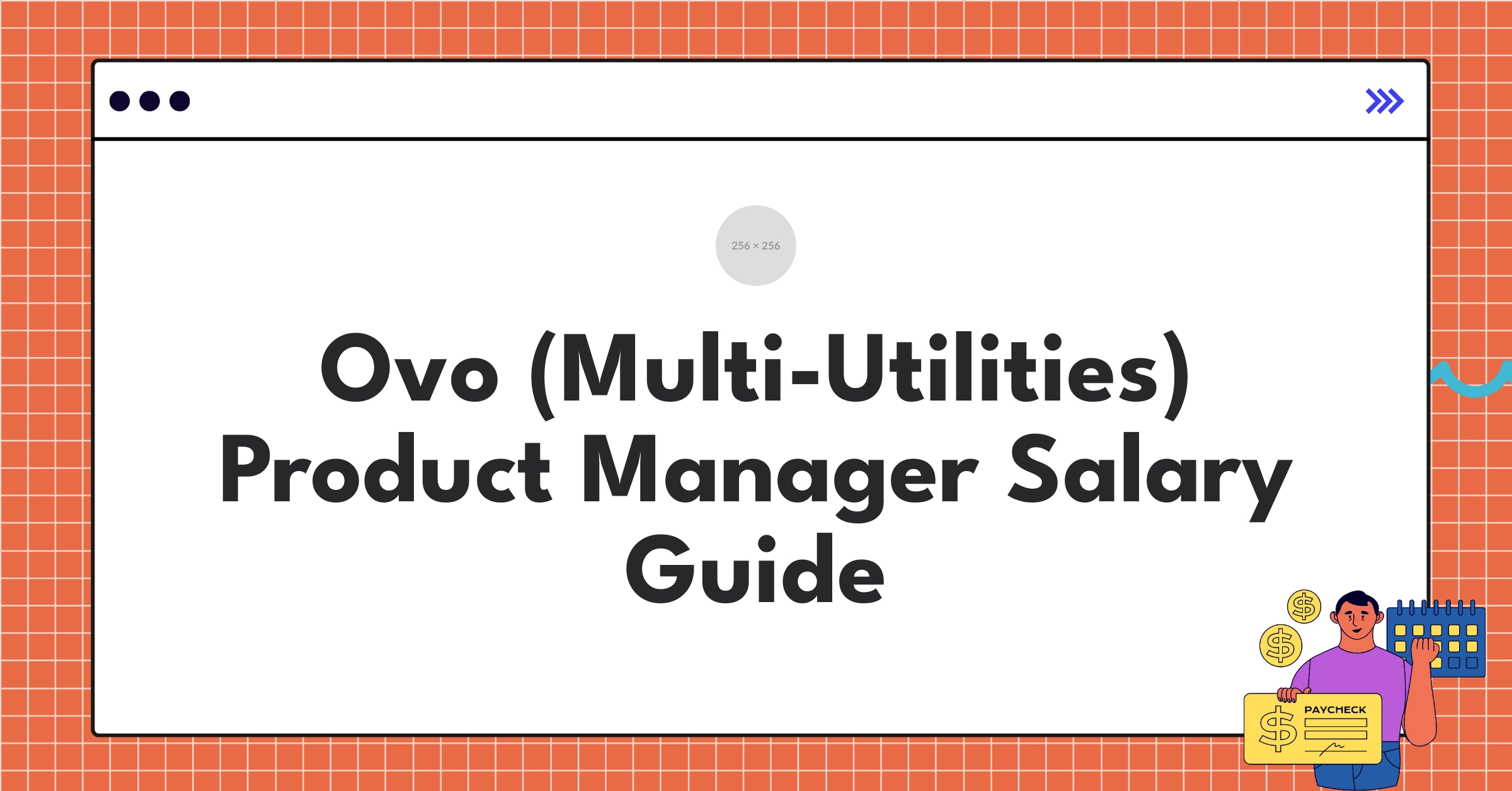 Infographic showing Ovo Product Manager salary components and ranges for different levels in 2025