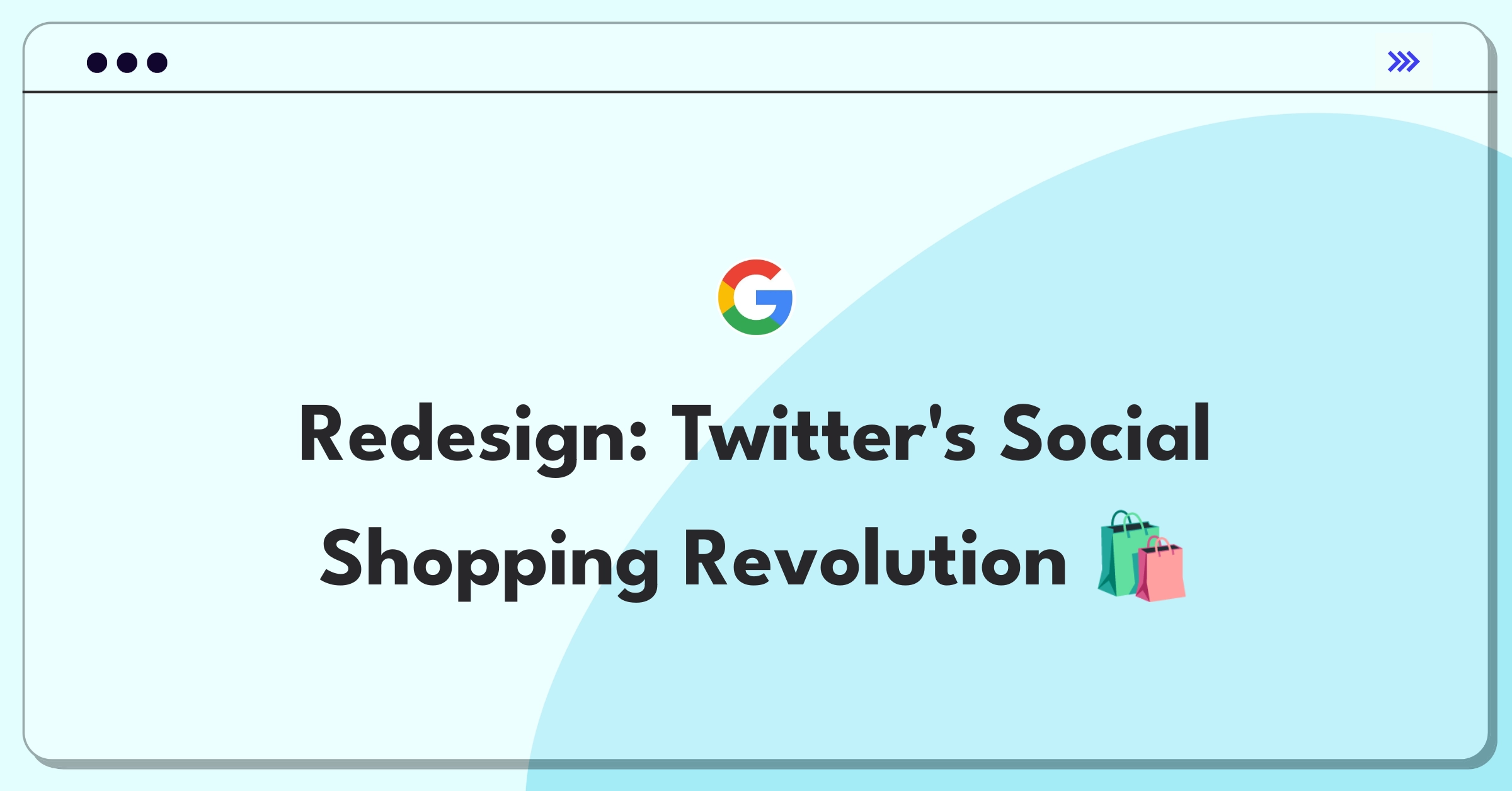 Product Management Strategy Question: Twitter platform redesign for eCommerce integration