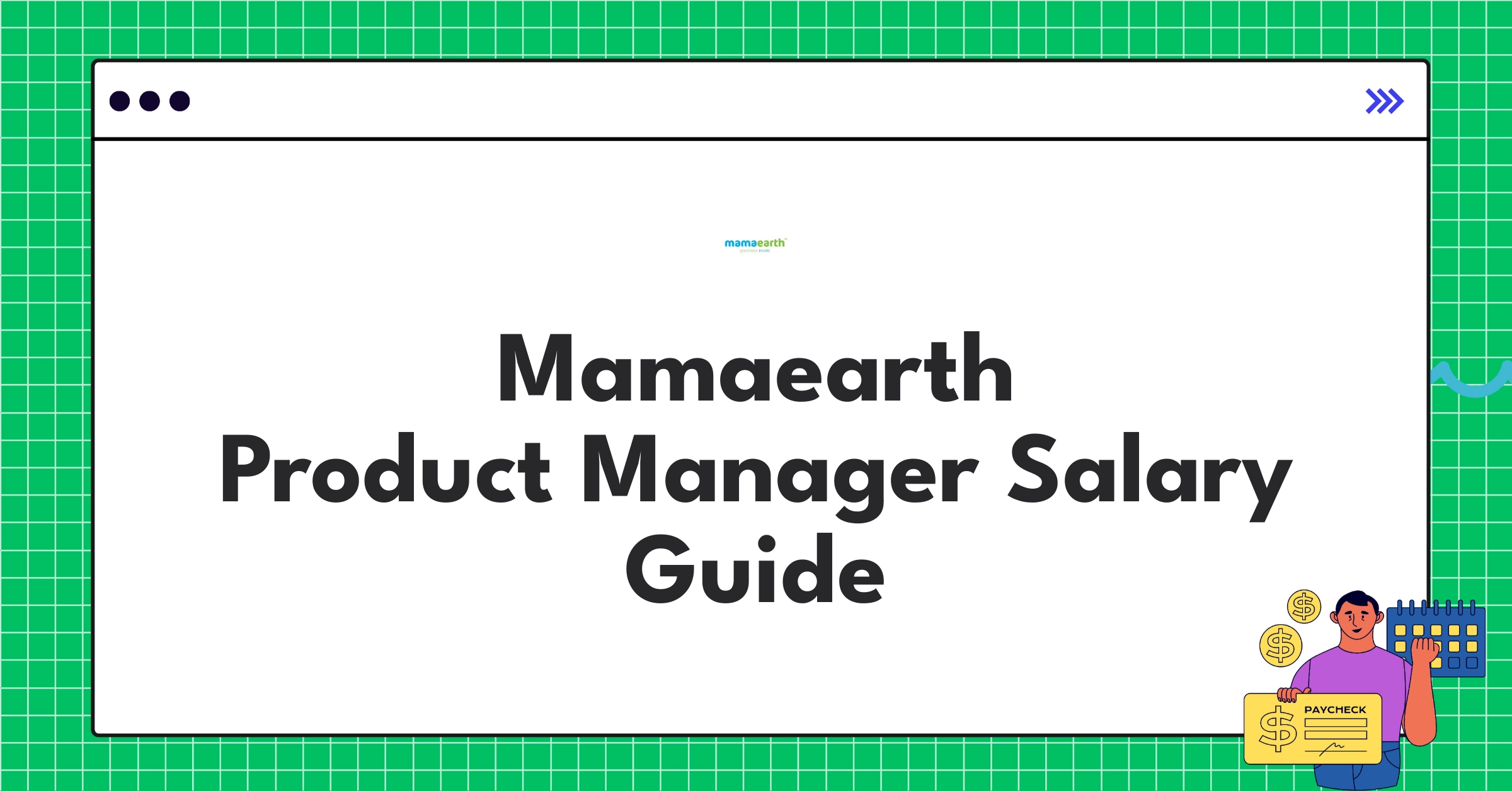 Mamaearth product manager salary ranges and compensation structure infographic for 2025