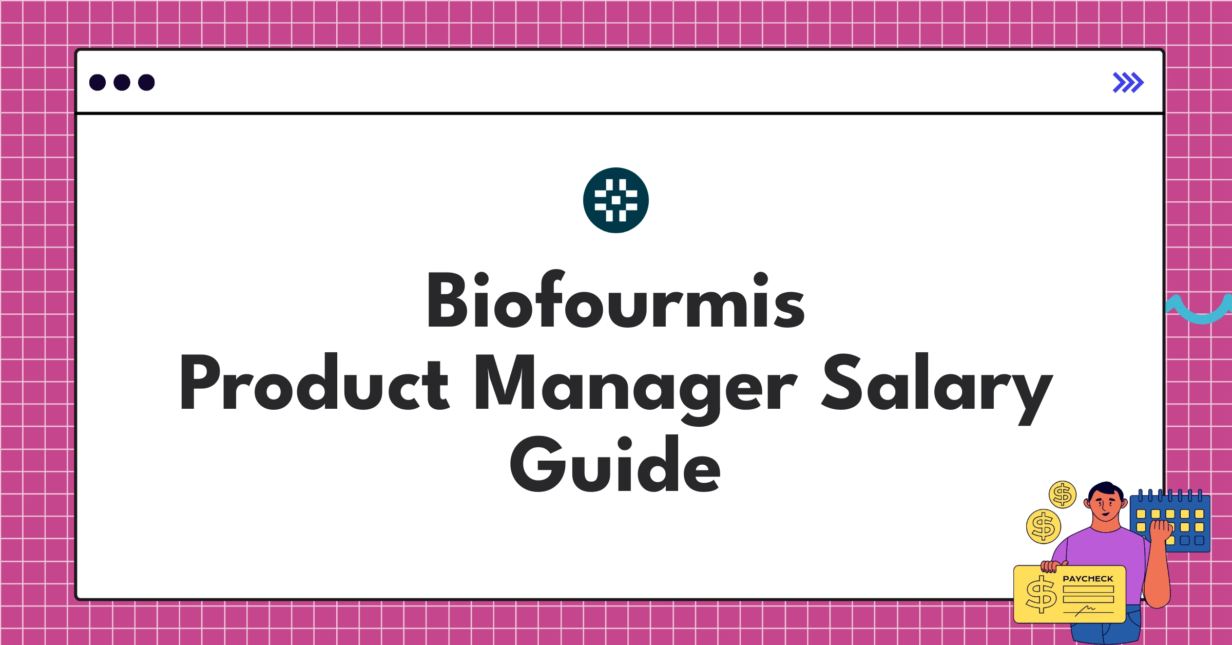 Infographic showing Biofourmis Product Manager salary ranges and compensation factors in digital therapeutics industry