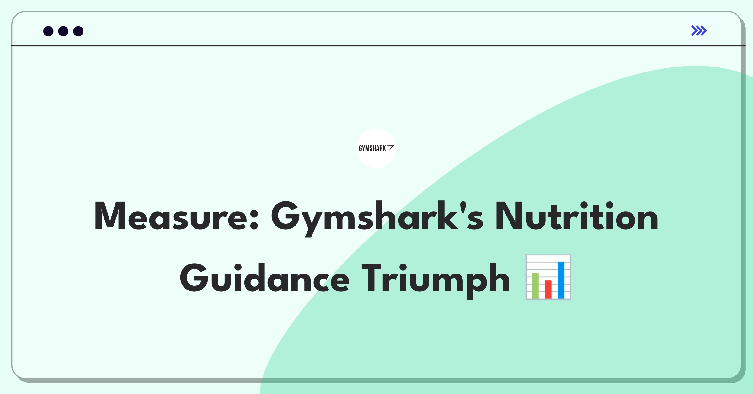 Product Management Metrics Question: Defining success for Gymshark's personalized nutrition service