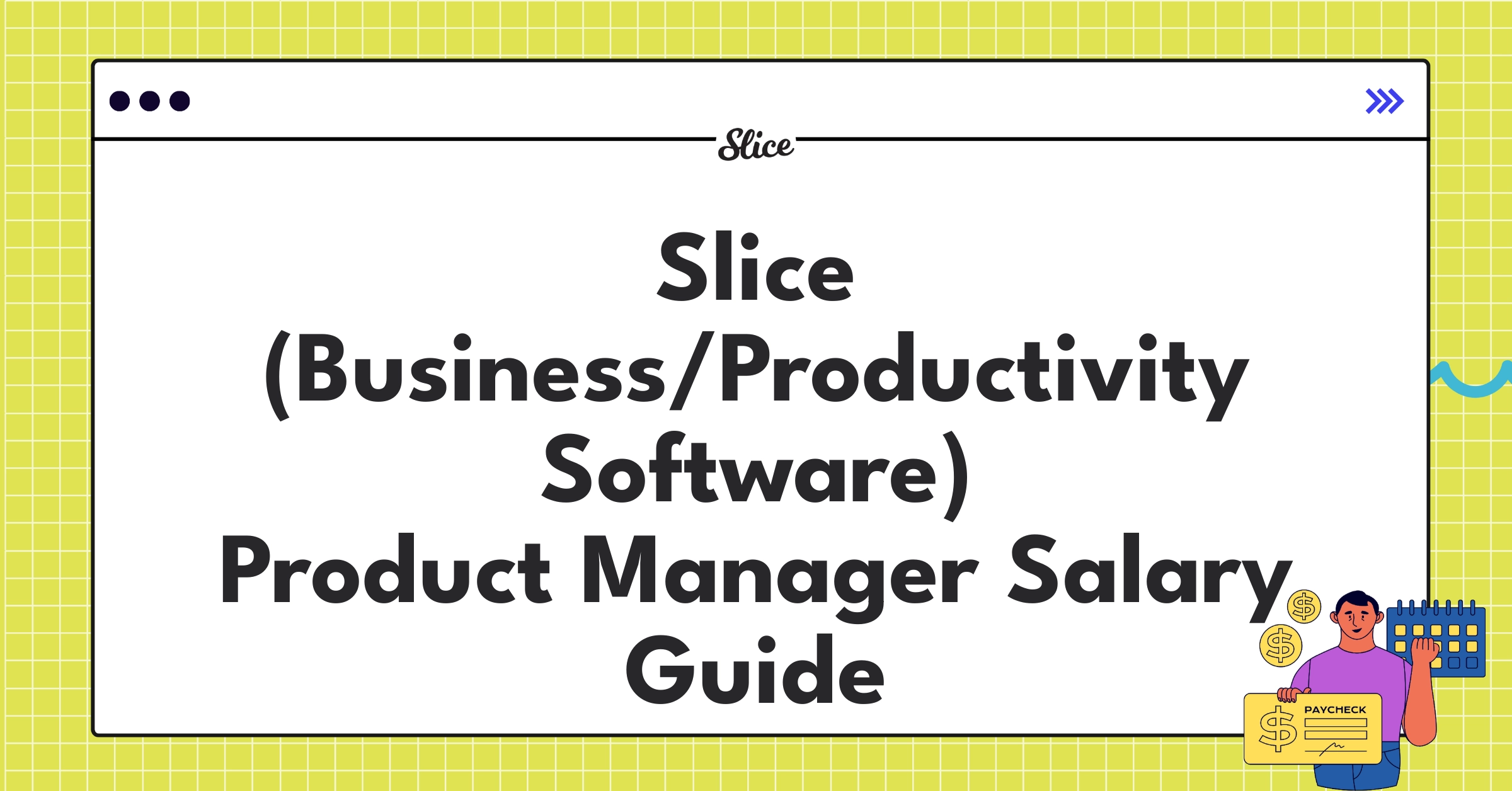 Detailed infographic showing Slice product manager salary components and growth opportunities