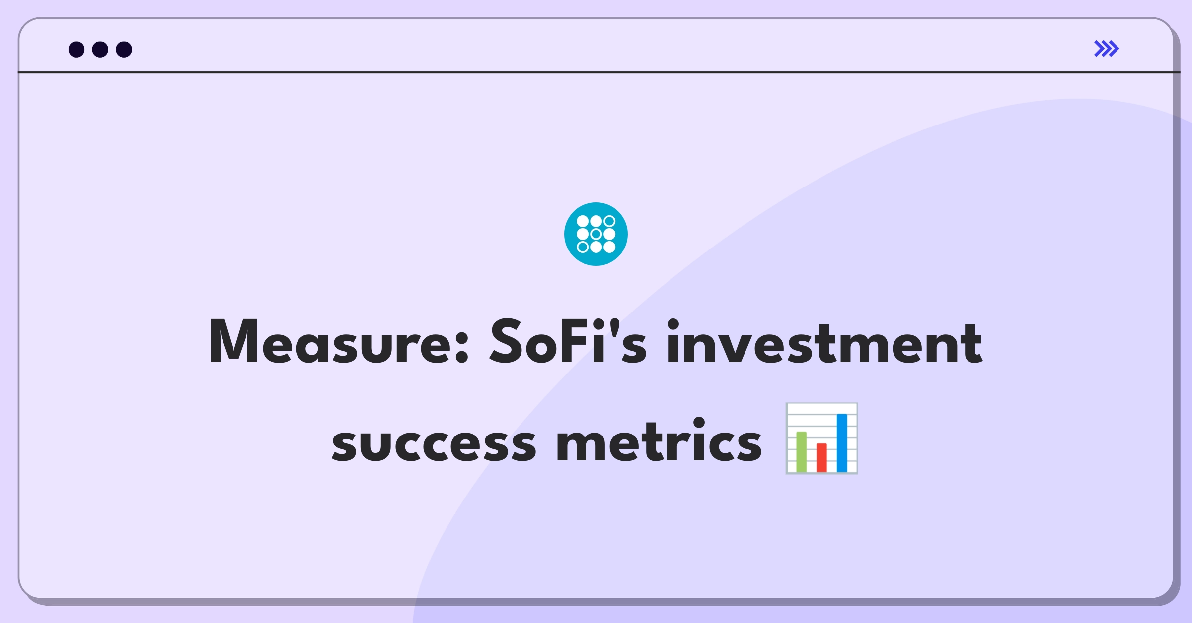 Product Management Analytics Question: Evaluating SoFi's investment platform performance metrics