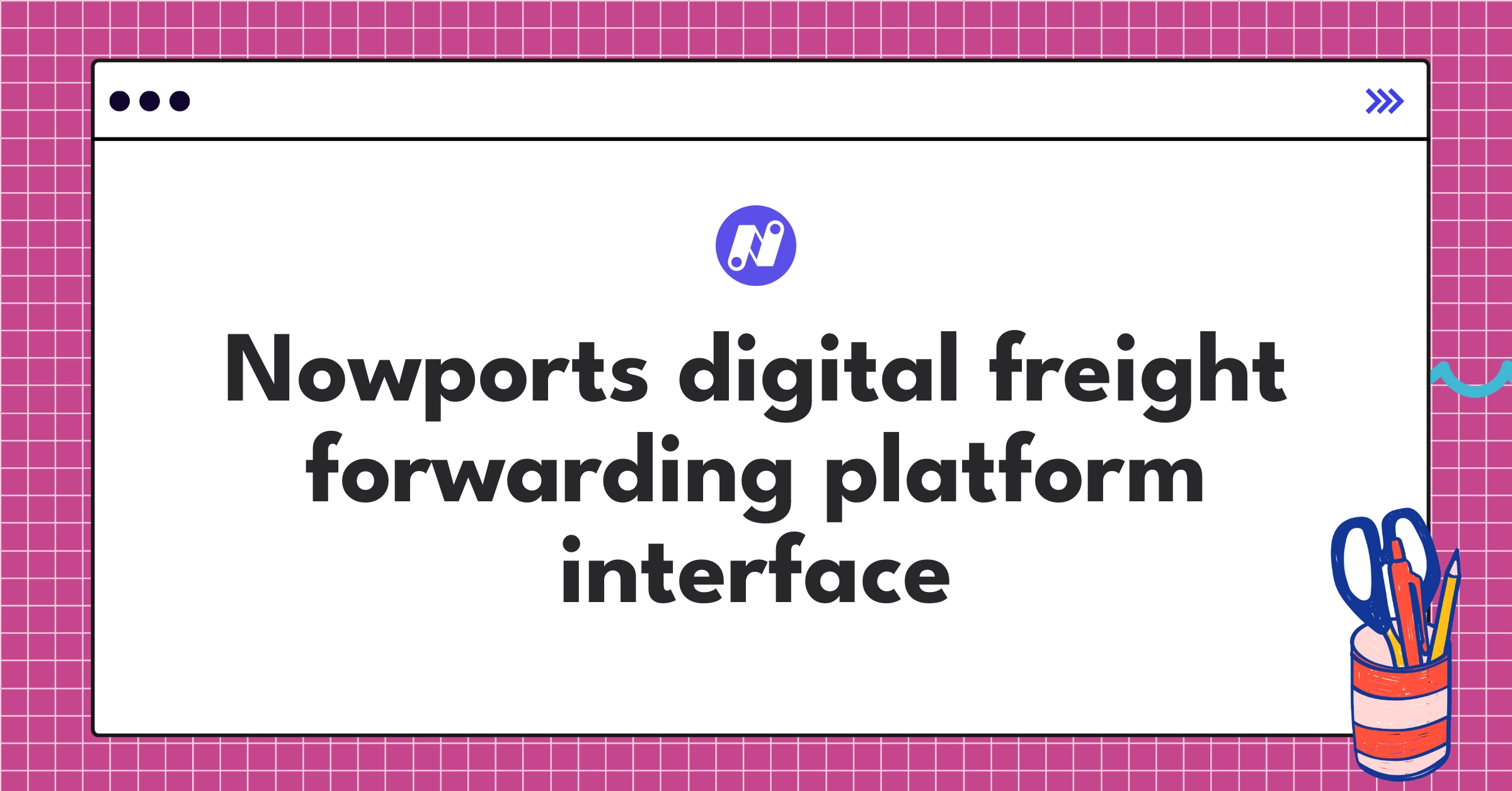Nowports logistics platform showcasing real-time cargo tracking and supply chain optimization features