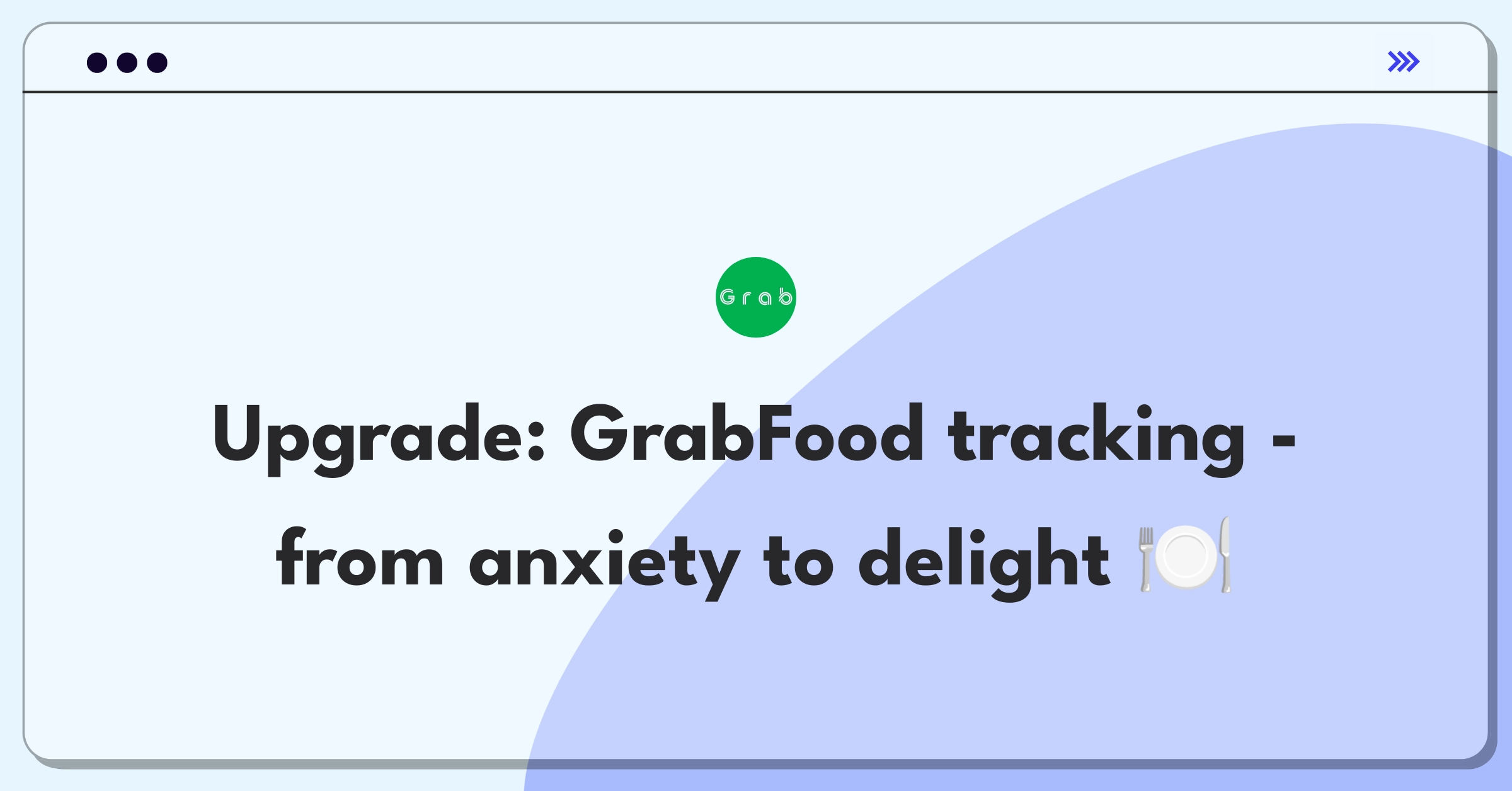 Product Management Improvement Question: Enhancing GrabFood's order tracking for better user experience