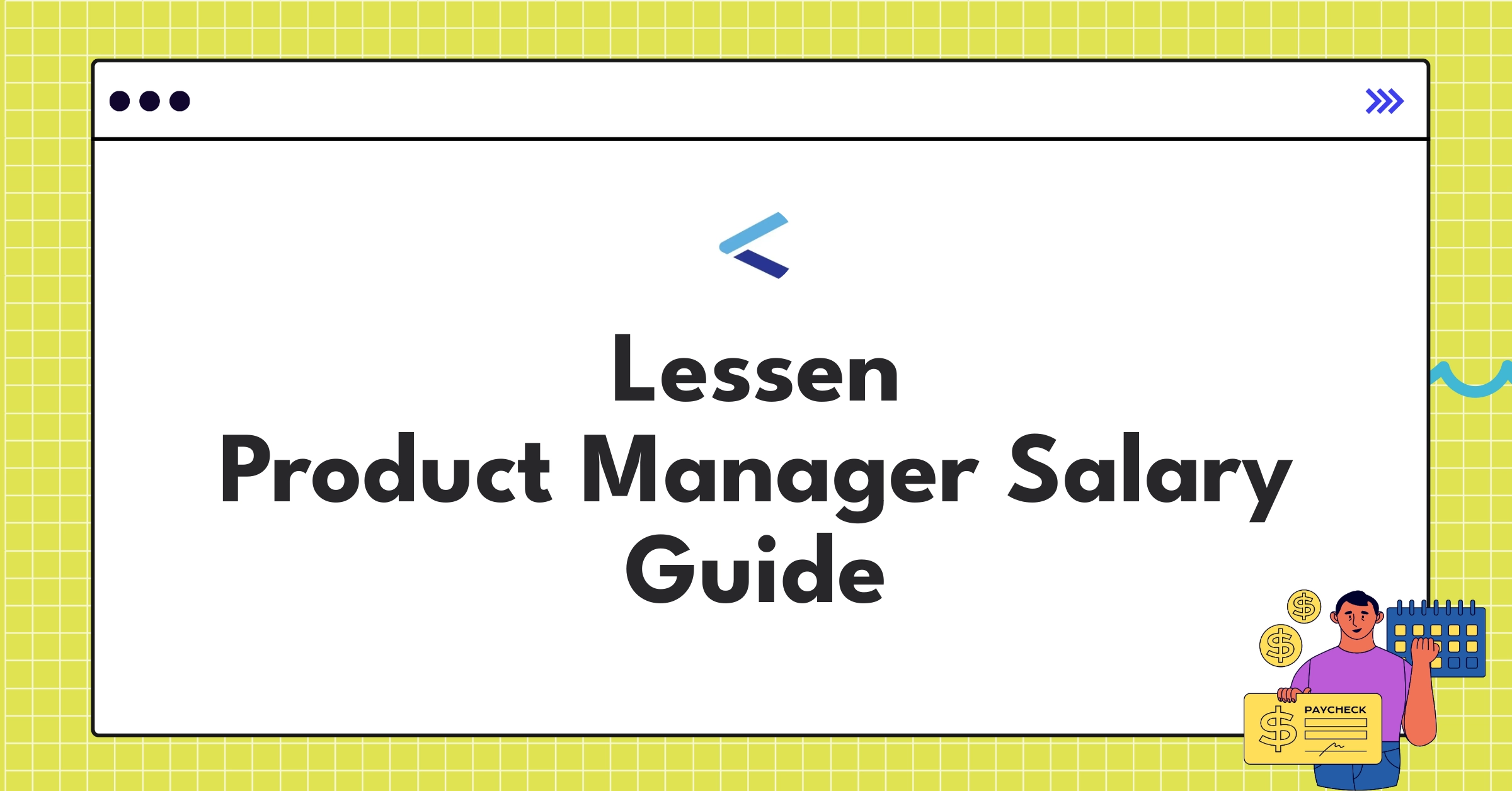 Detailed chart showing Lessen Product Manager salary components including base pay, bonuses, and equity