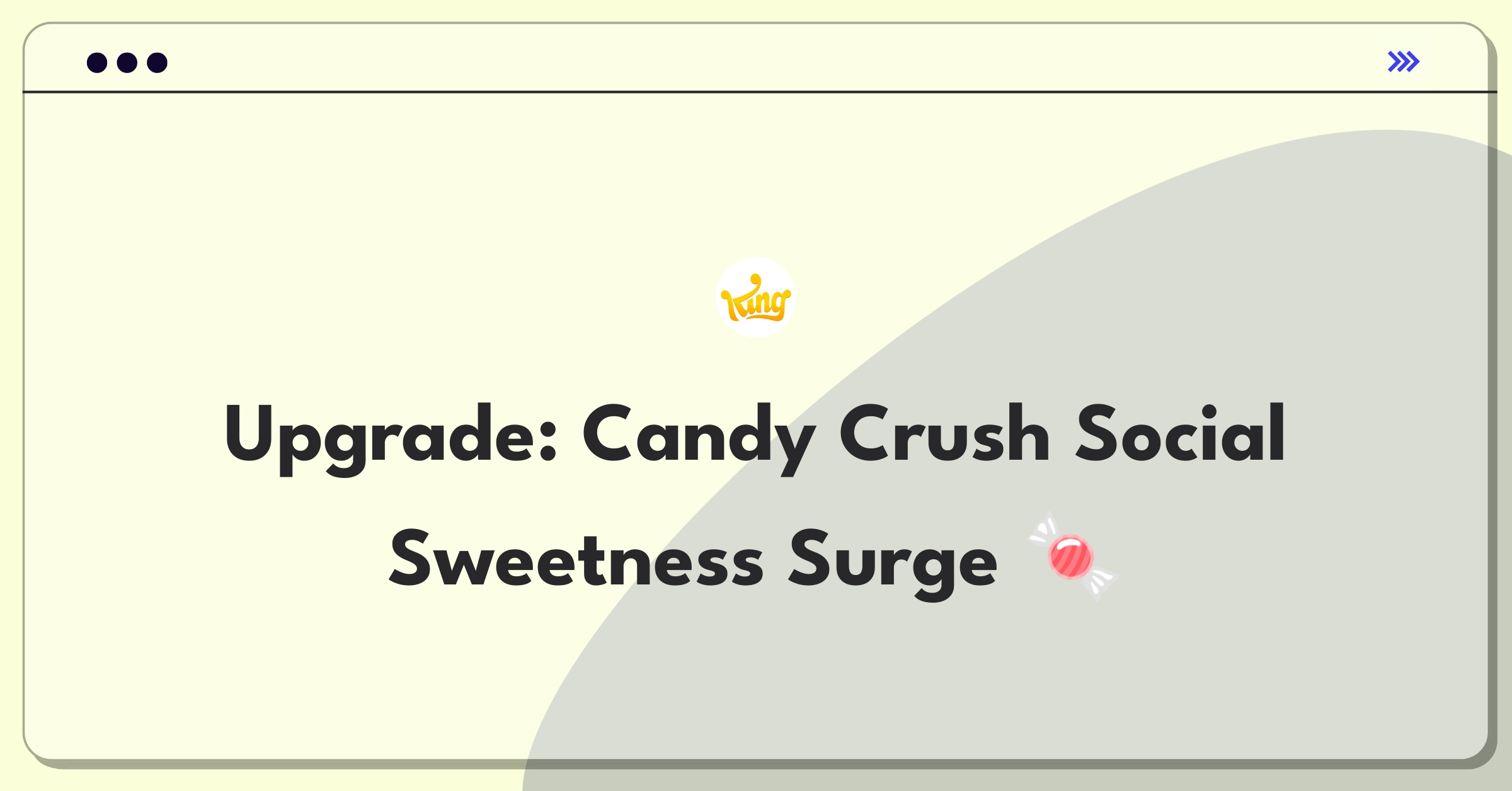 Product Management Improvement Question: Enhancing social features in Candy Crush Saga mobile game