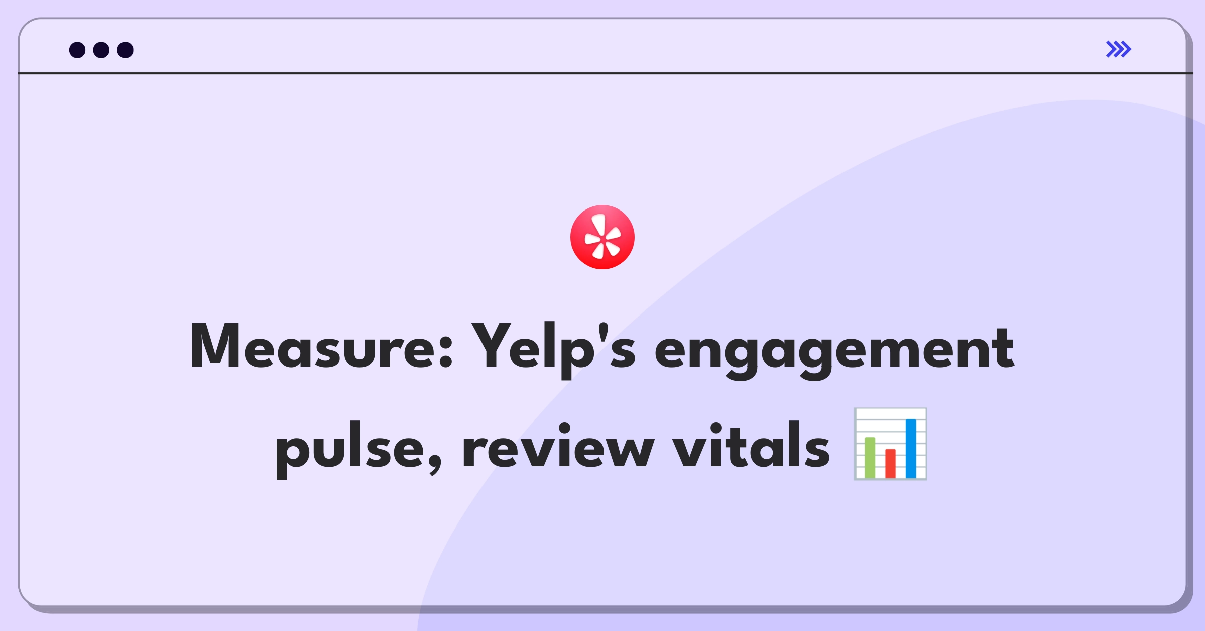 Product Management Analytics Question: Analyzing key metrics for Yelp's user engagement and business success