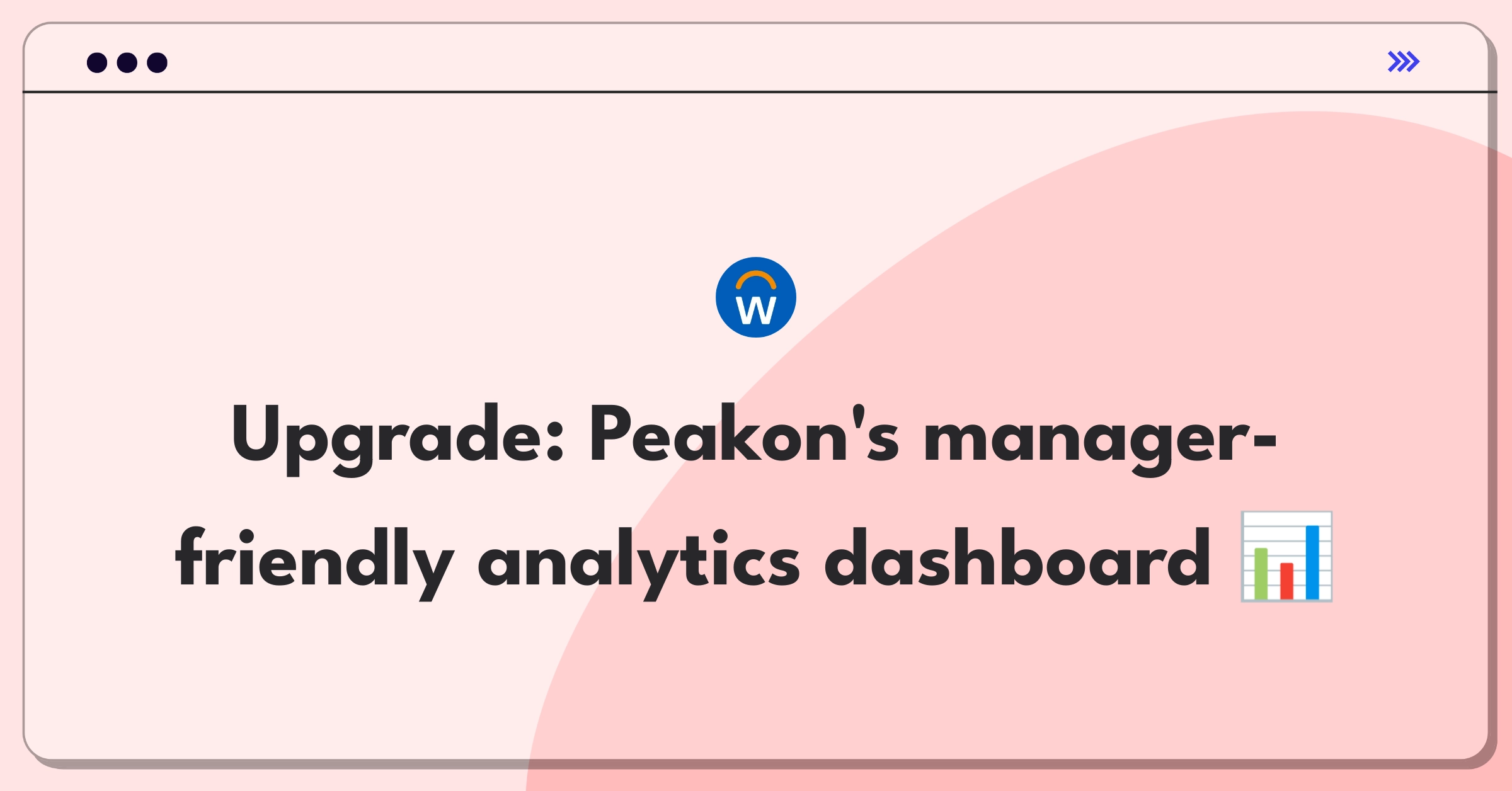 Product Management Improvement Question: Enhancing Peakon's analytics dashboard for better user experience and insights